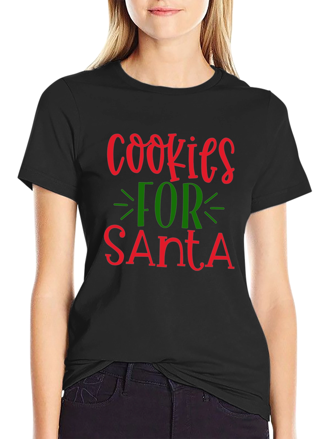 Cookies for Santa Christmas T-Shirt