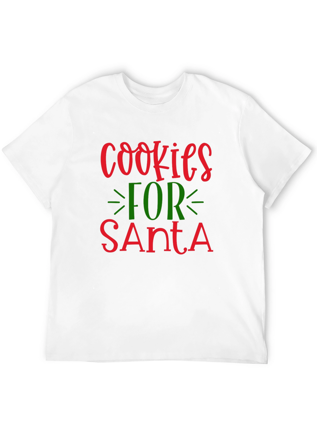 Cookies for Santa Christmas T-Shirt