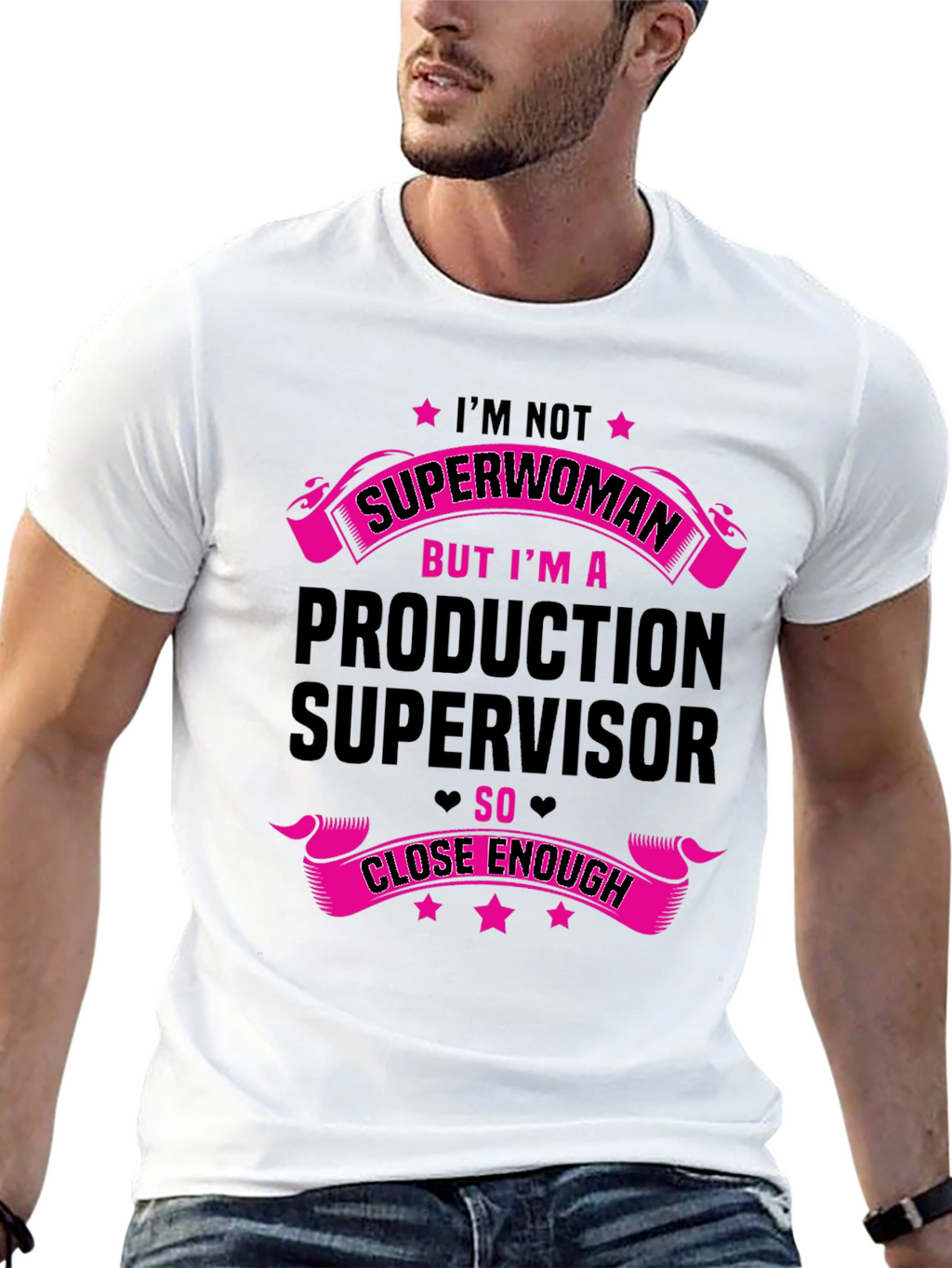 Production Supervisor T-Shirt Funny Gift