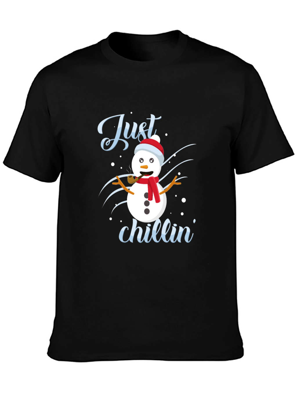 Just Chillin Snowman Graphic Tee