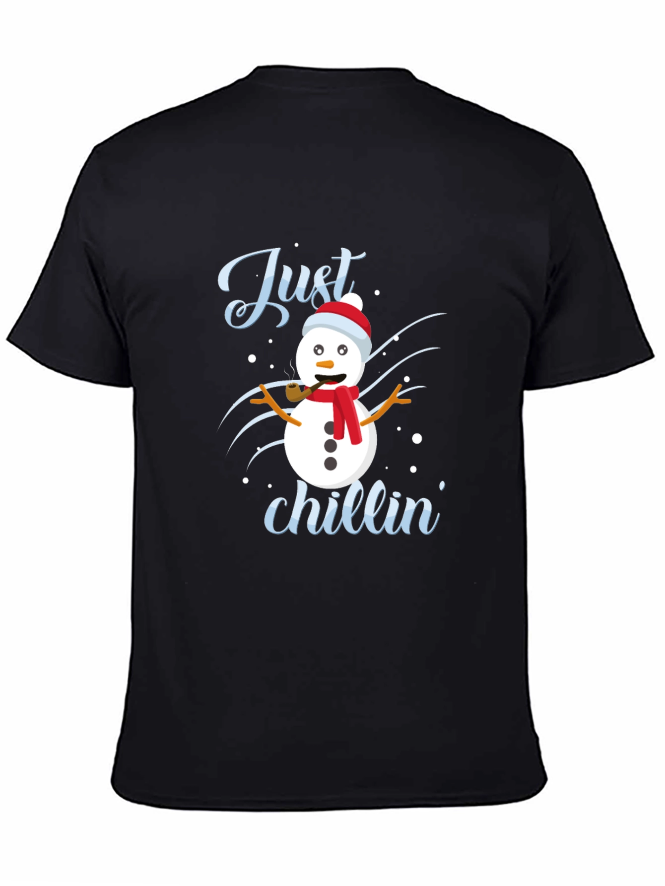 Just Chillin Snowman Graphic Tee