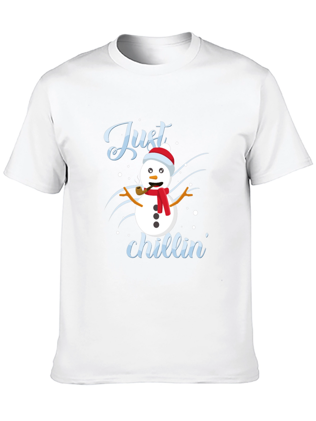 Just Chillin Snowman Graphic Tee