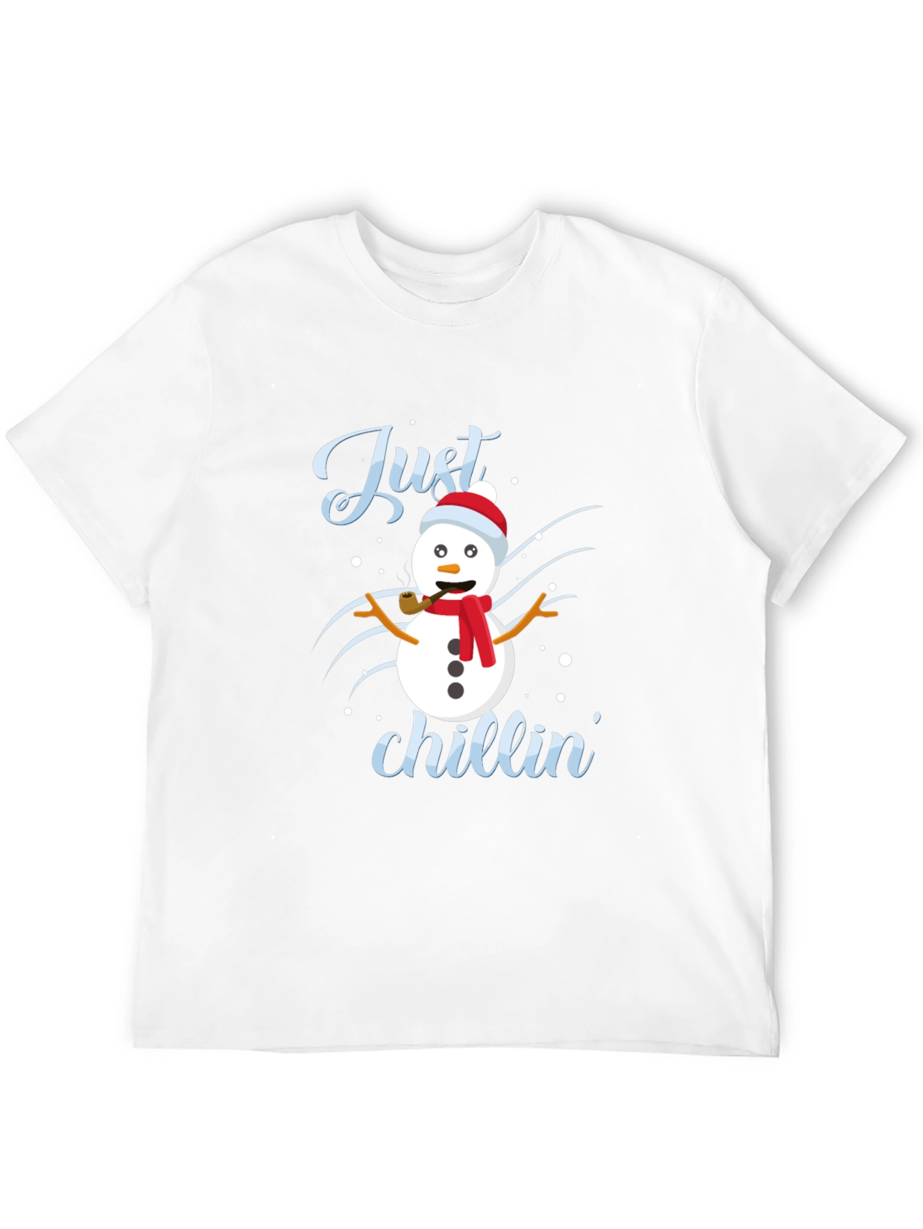 Just Chillin Snowman Graphic Tee