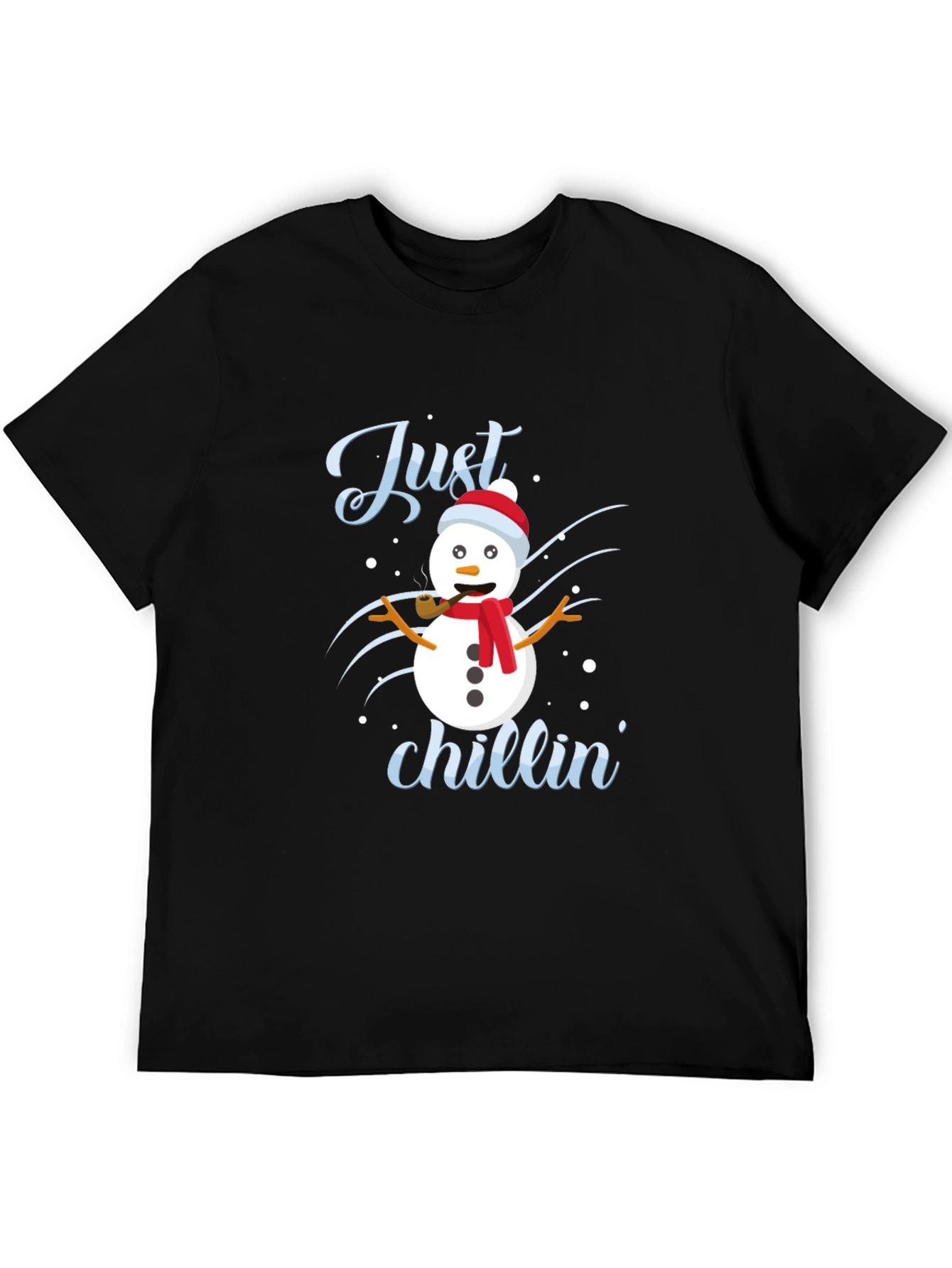 Just Chillin Snowman Graphic Tee