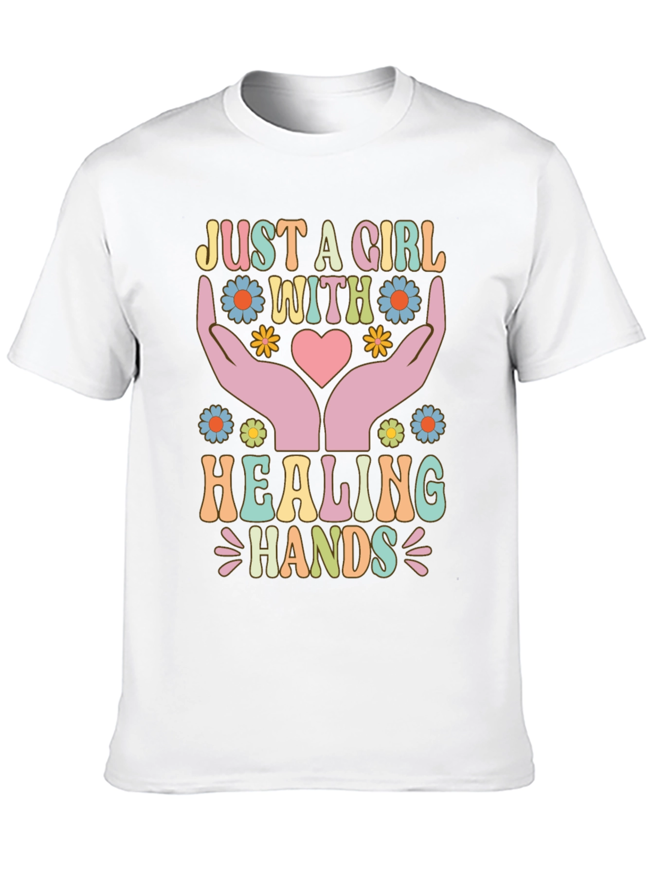 Just A Girl With Healing Hands T-Shirt