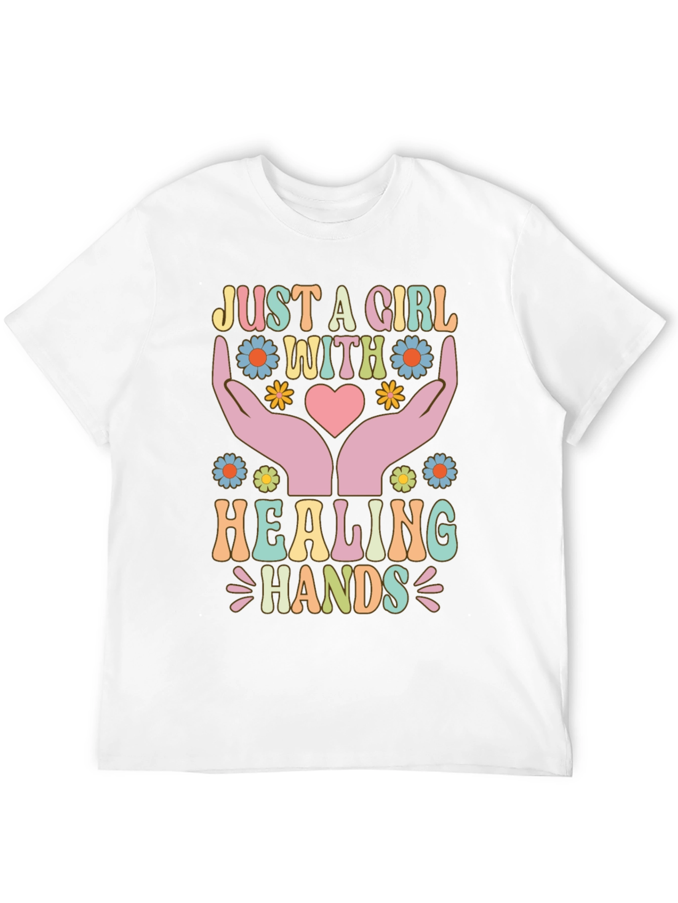 Just A Girl With Healing Hands T-Shirt
