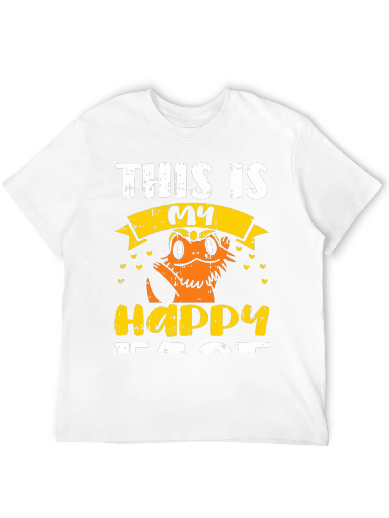 Happy Face Bearded Dragon T-Shirt