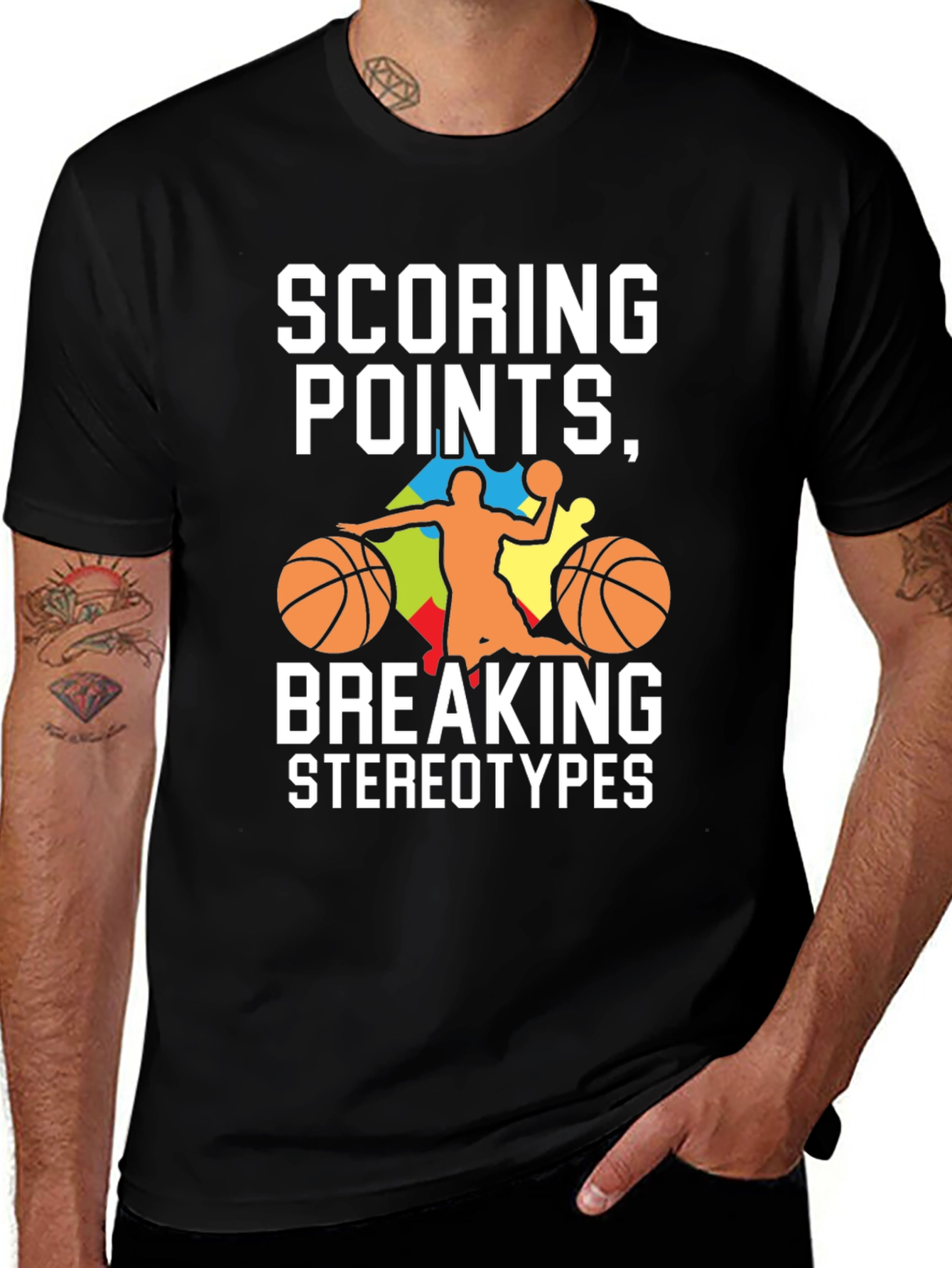 Autism Awareness Basketball T-Shirt
