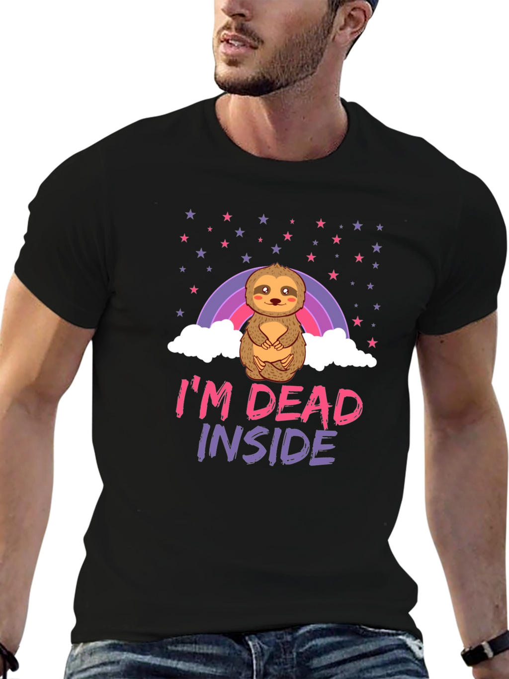 Im Dead Inside Sloth T-Shirt