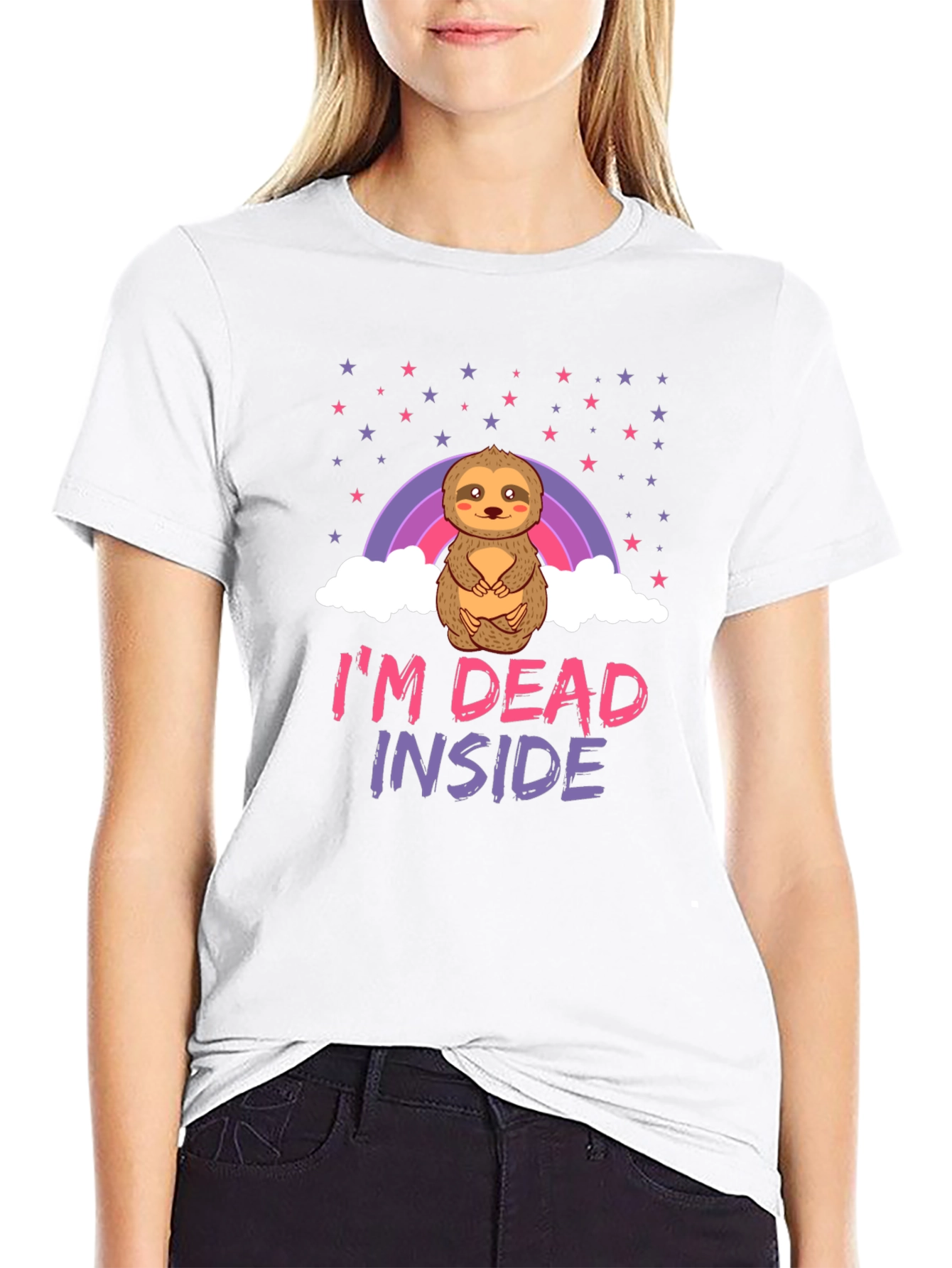 Im Dead Inside Sloth T-Shirt