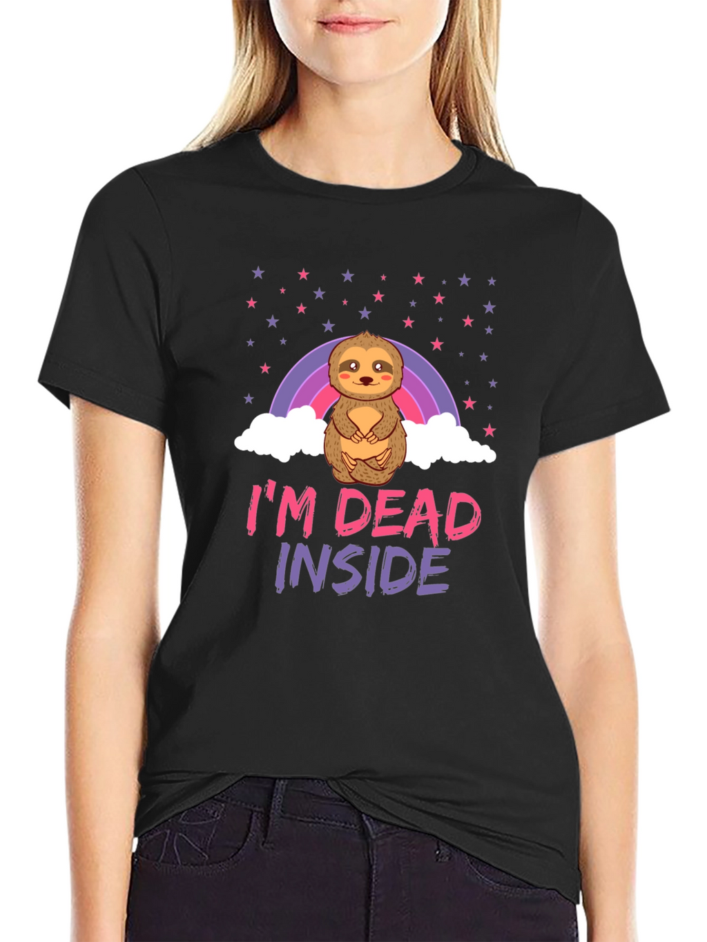Im Dead Inside Sloth T-Shirt