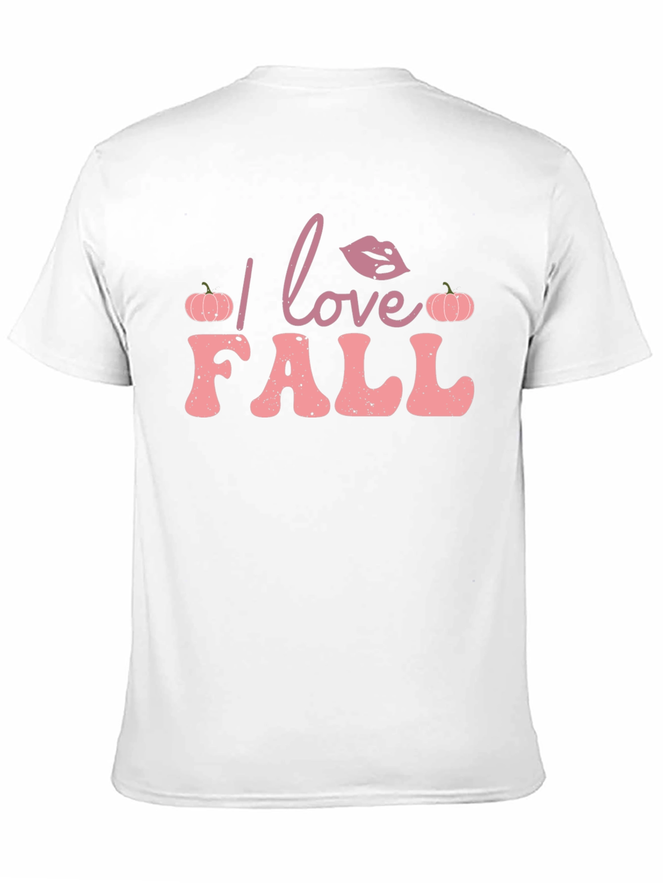 I Love Fall T-Shirt - Pumpkin Autumn Design