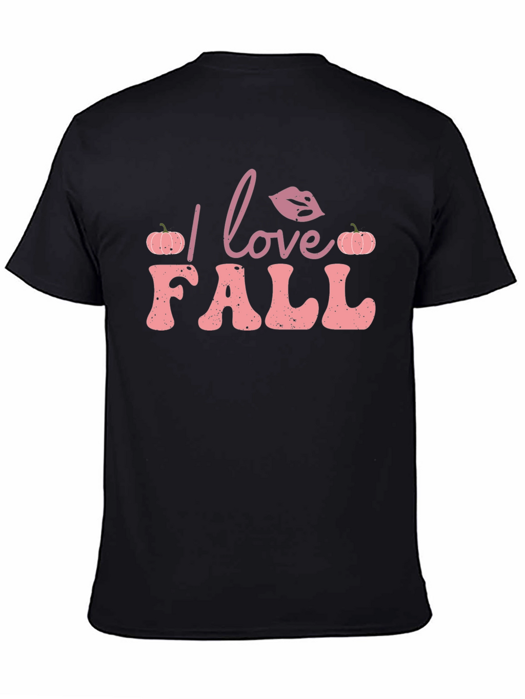 I Love Fall T-Shirt - Pumpkin Autumn Design
