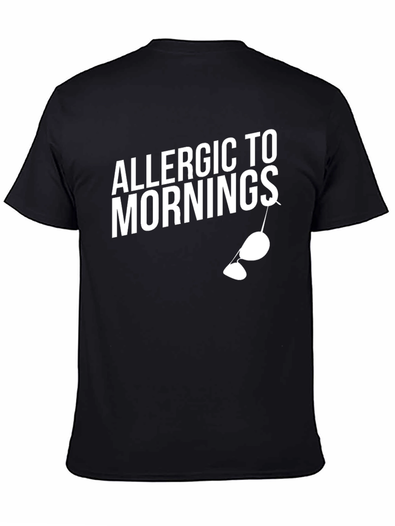 Allergic to Mornings Graphic Tee