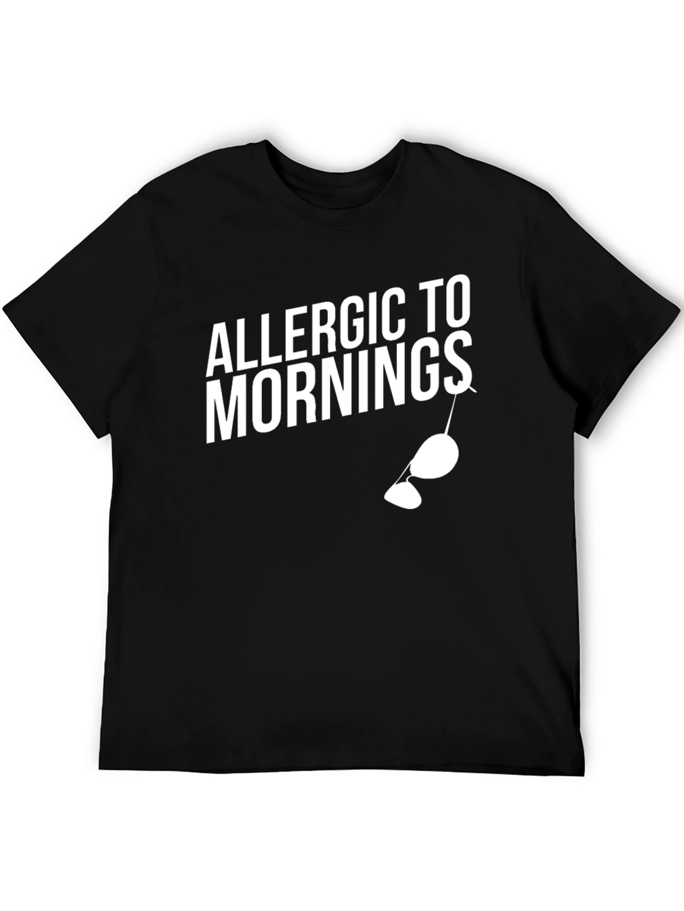 Allergic to Mornings Graphic Tee