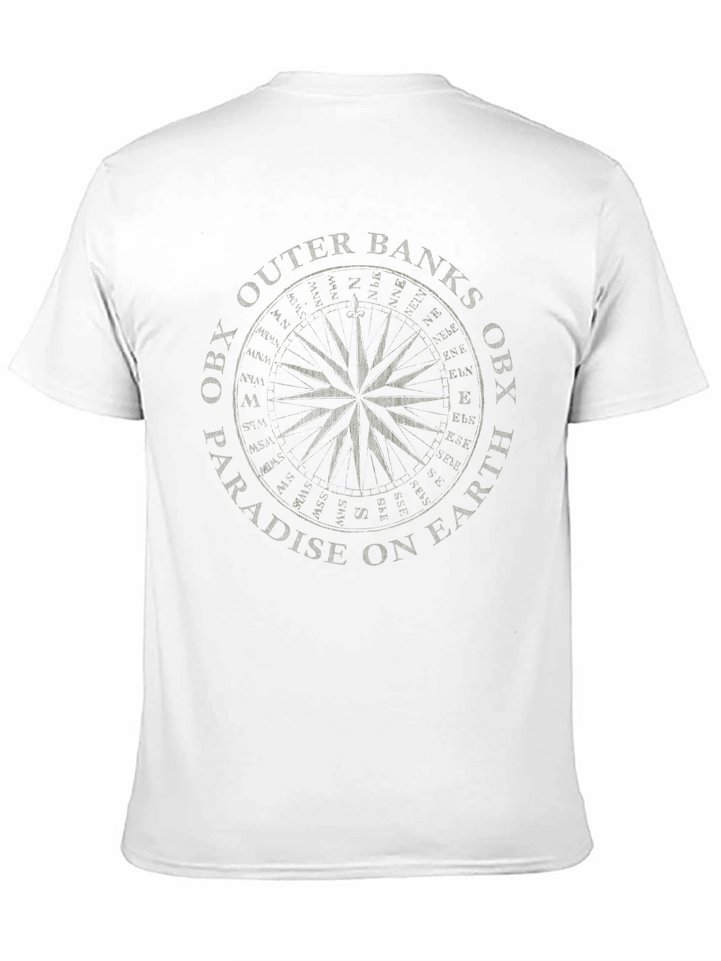 Outer Banks OBX Paradise Compass Graphic T-Shirt
