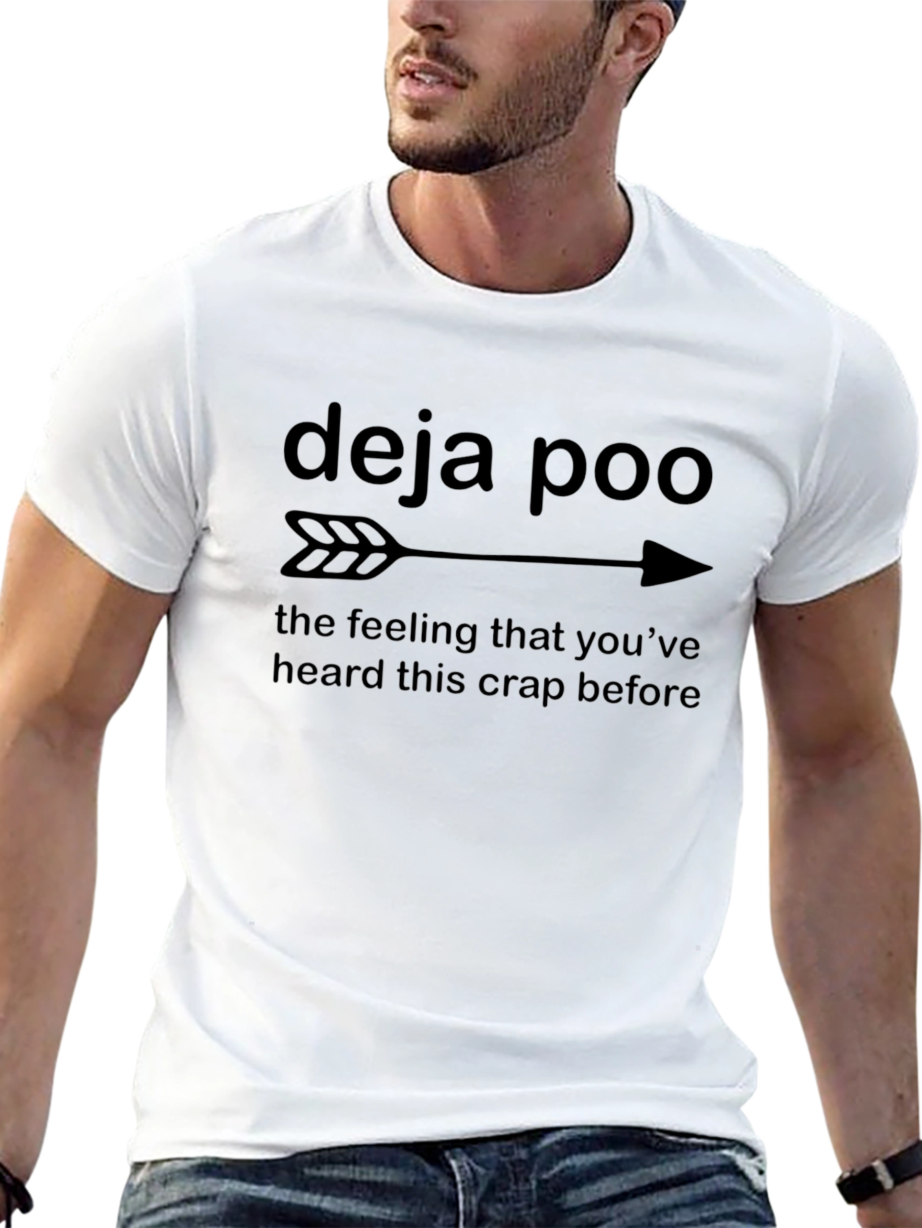 Deja Poo T-Shirt - Funny Humor Graphic Tee