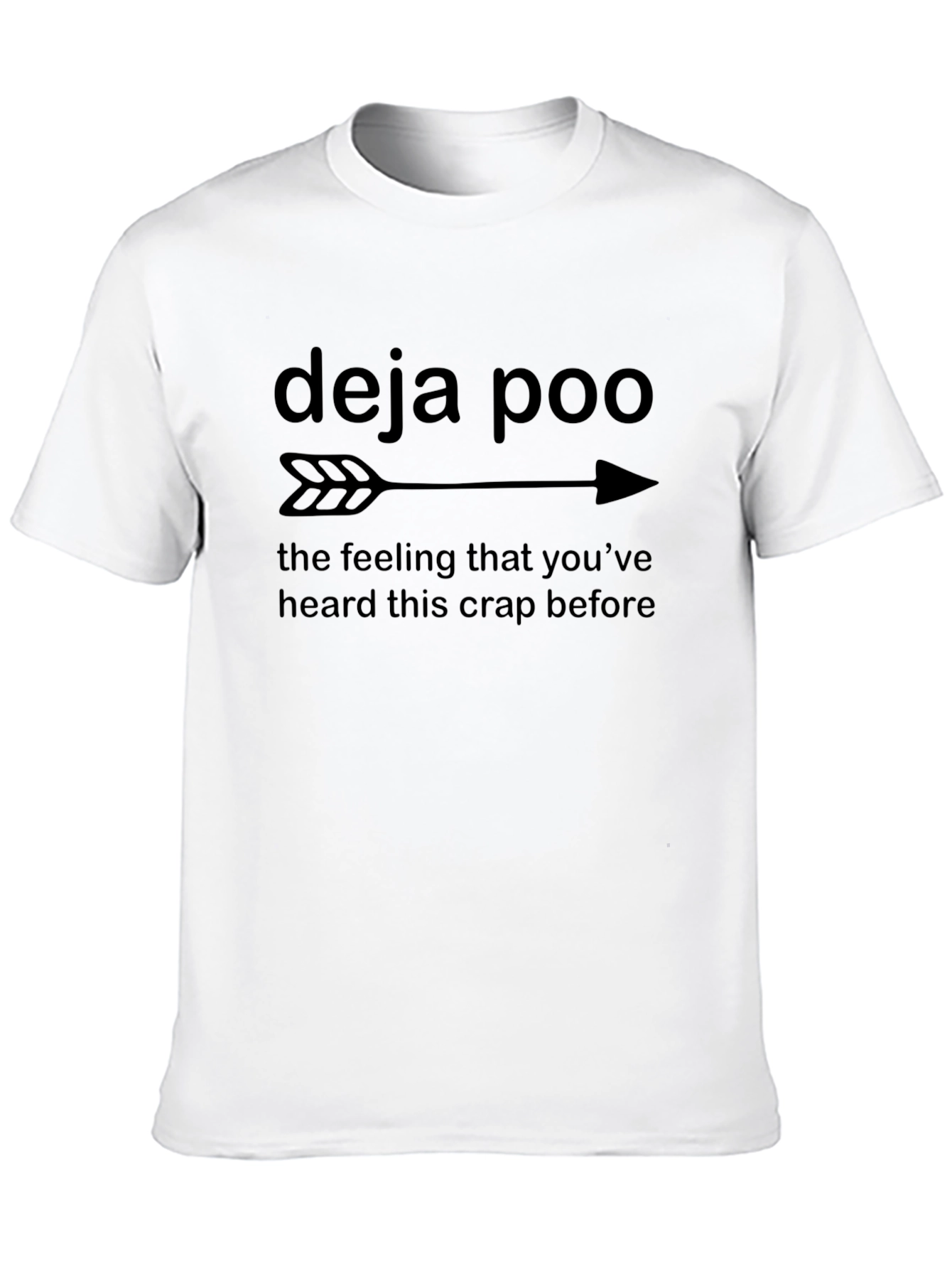 Deja Poo T-Shirt - Funny Humor Graphic Tee