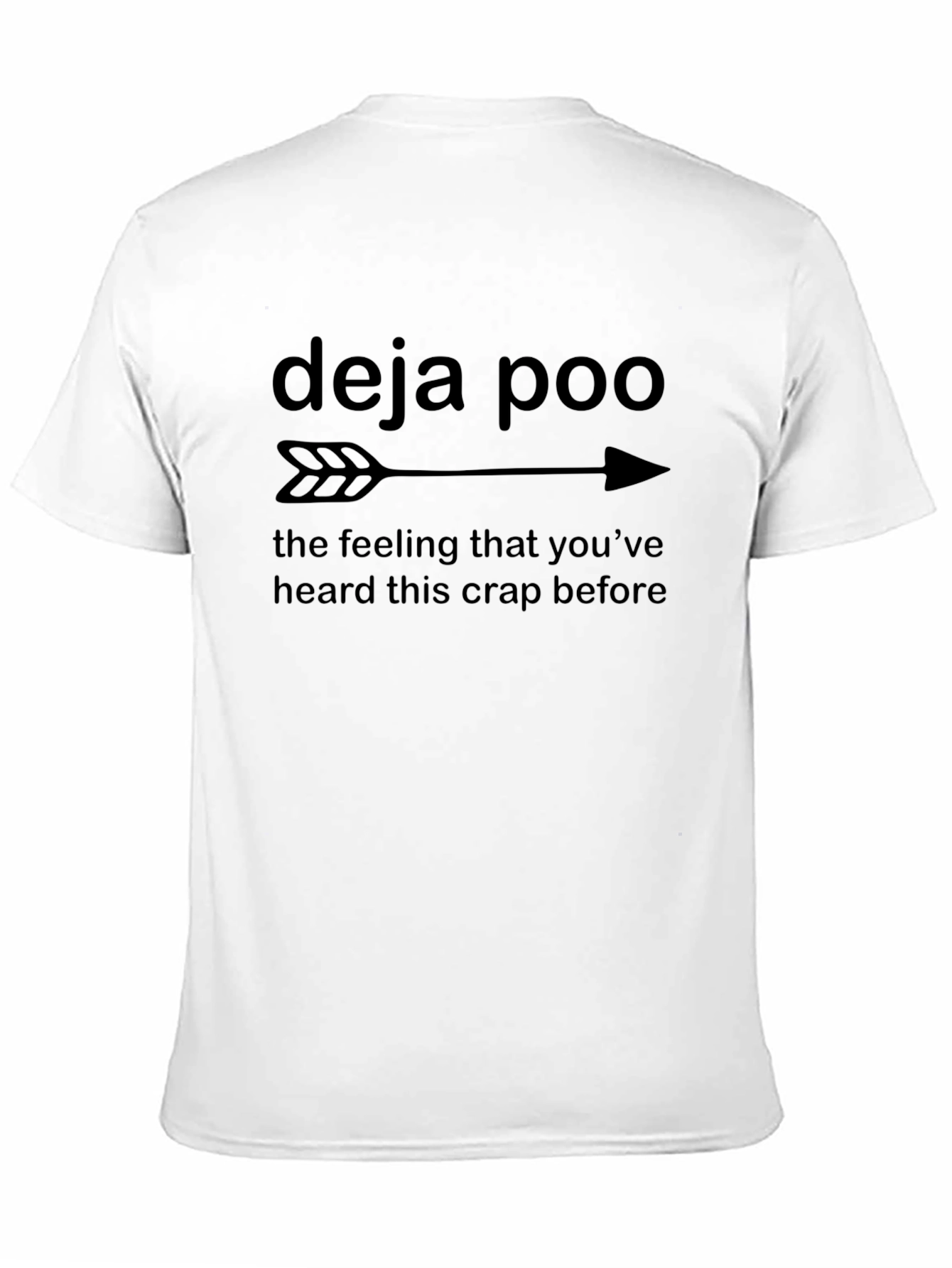 Deja Poo T-Shirt - Funny Humor Graphic Tee