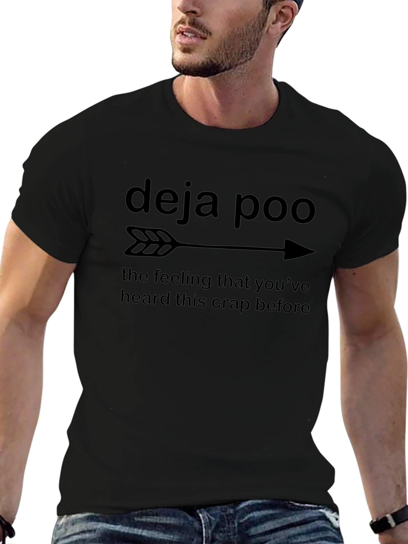 Deja Poo T-Shirt - Funny Humor Graphic Tee