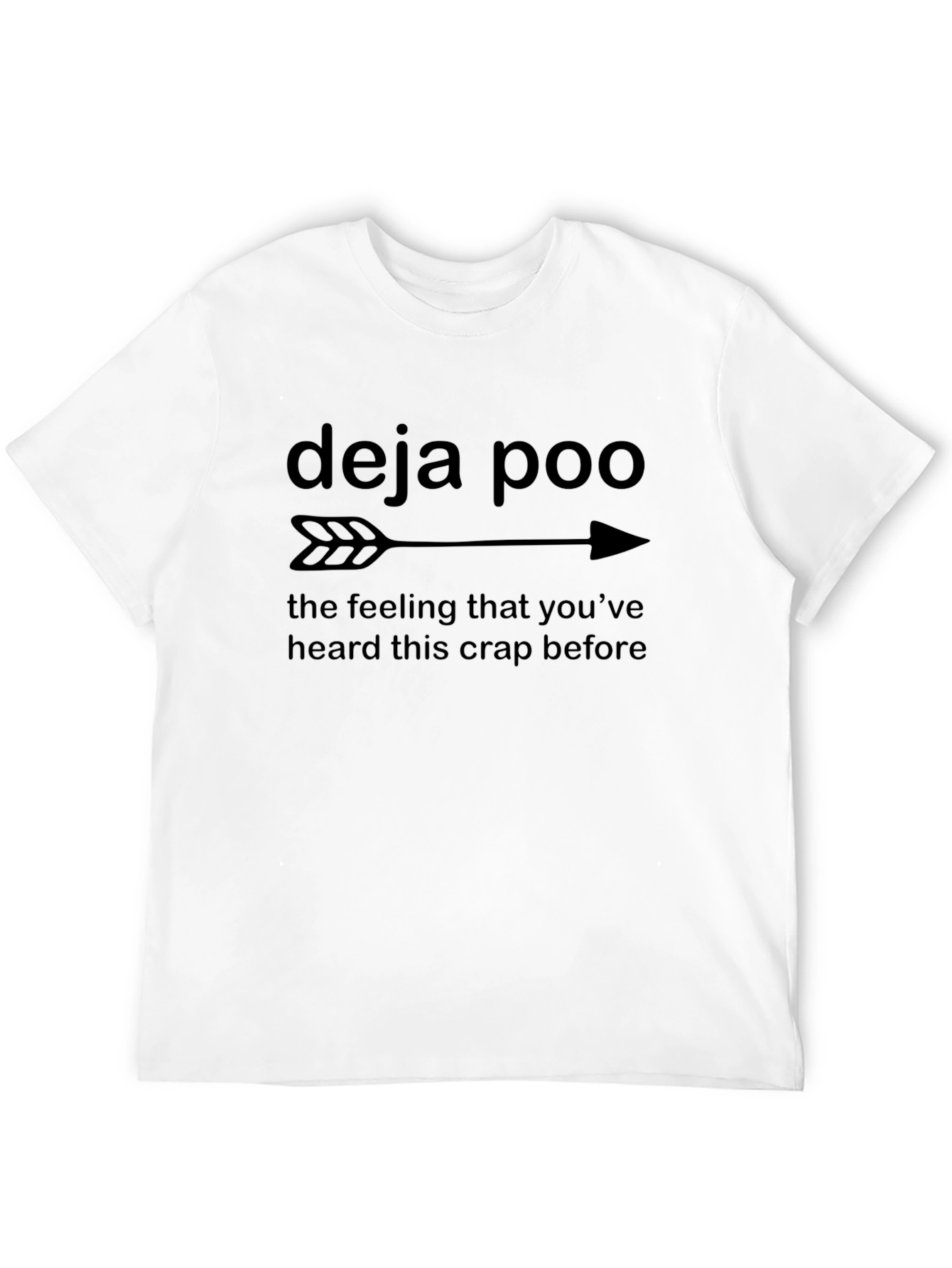 Deja Poo T-Shirt - Funny Humor Graphic Tee