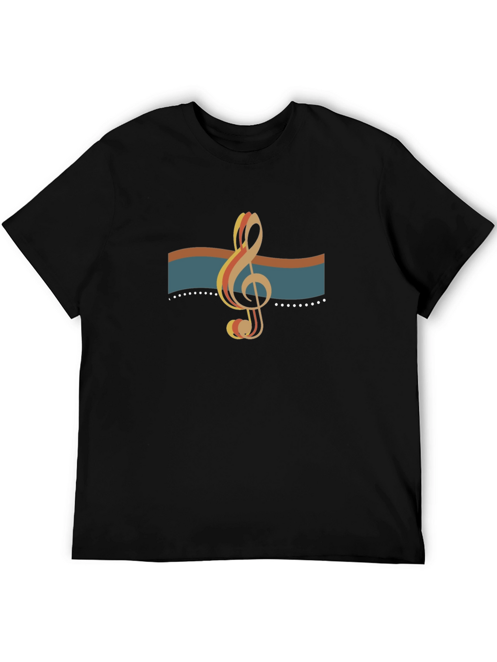 Treble Clef Graphic Tee - Stylish Music Lover Shirt