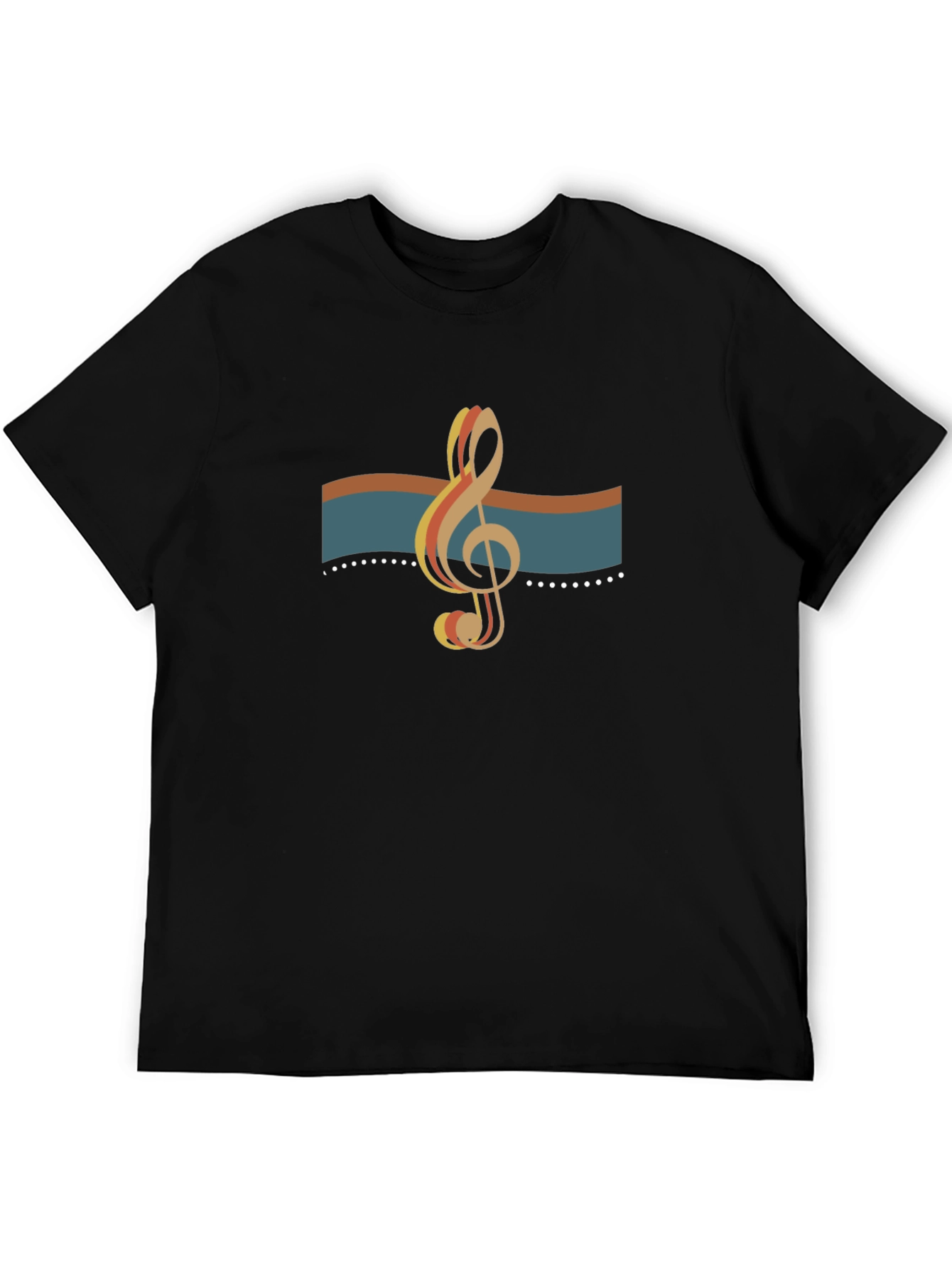 Treble Clef Graphic Tee - Stylish Music Lover Shirt