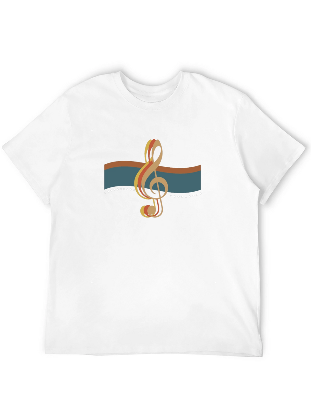 Treble Clef Graphic Tee - Stylish Music Lover Shirt