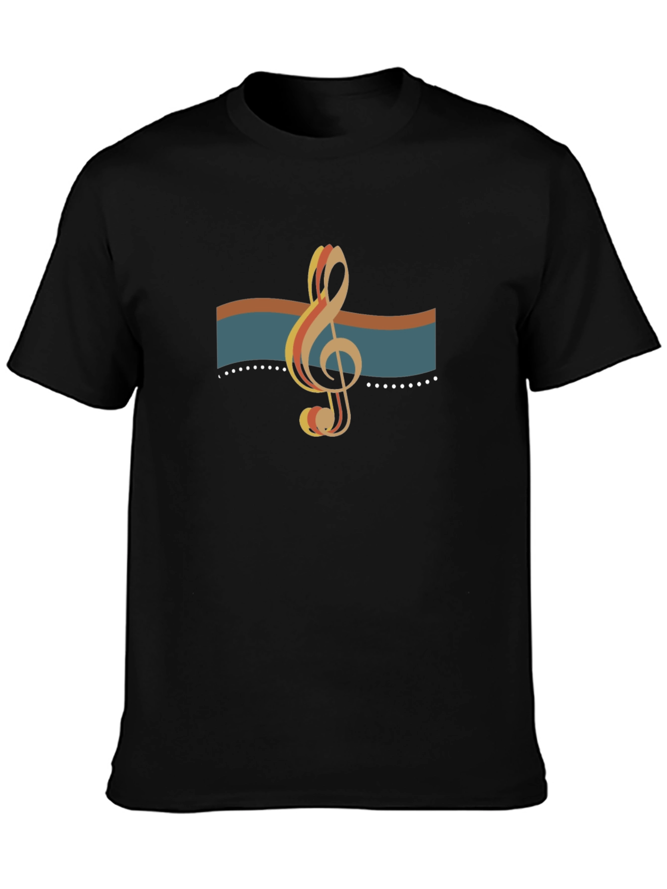 Treble Clef Graphic Tee - Stylish Music Lover Shirt