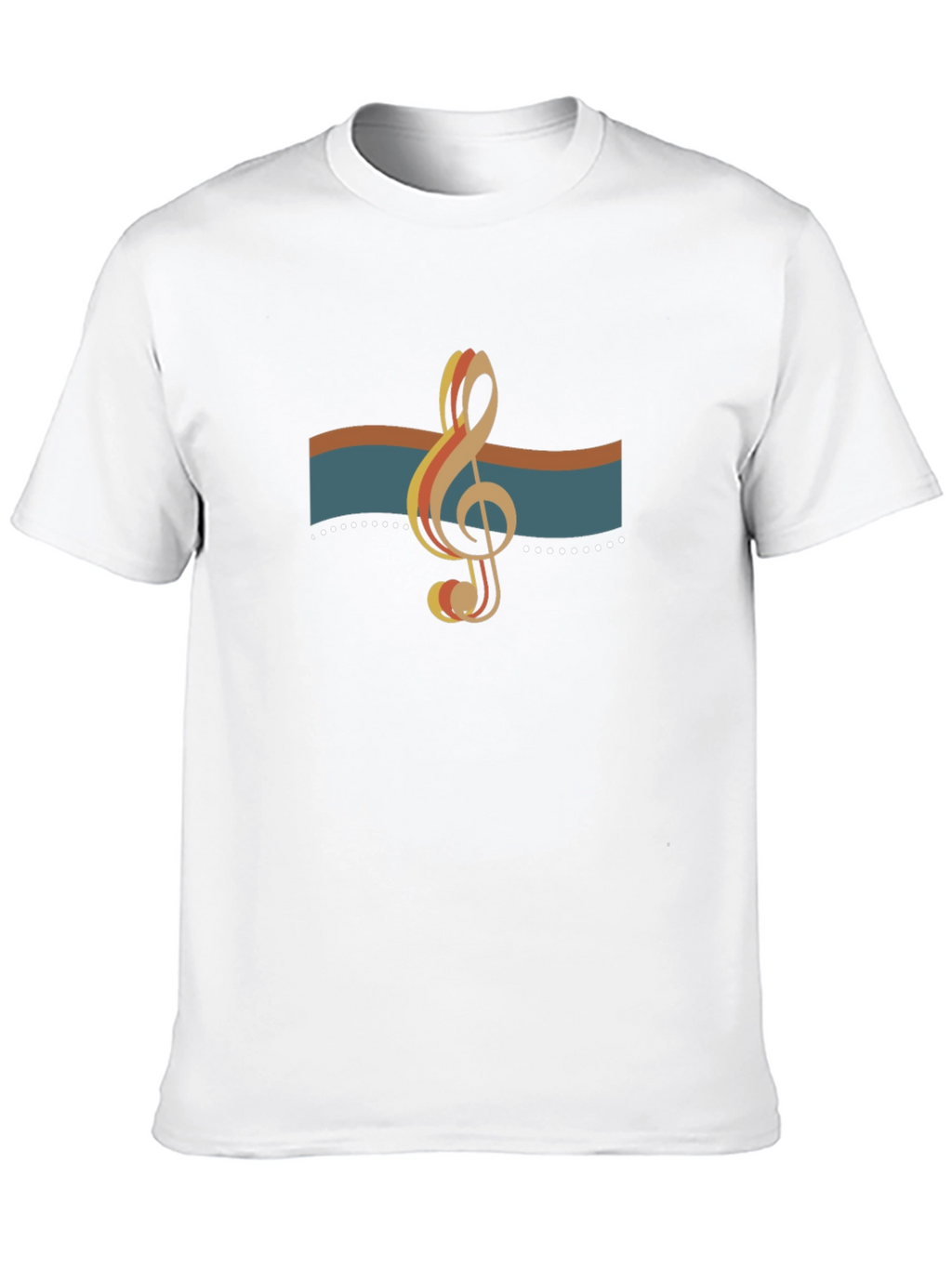 Treble Clef Graphic Tee - Stylish Music Lover Shirt