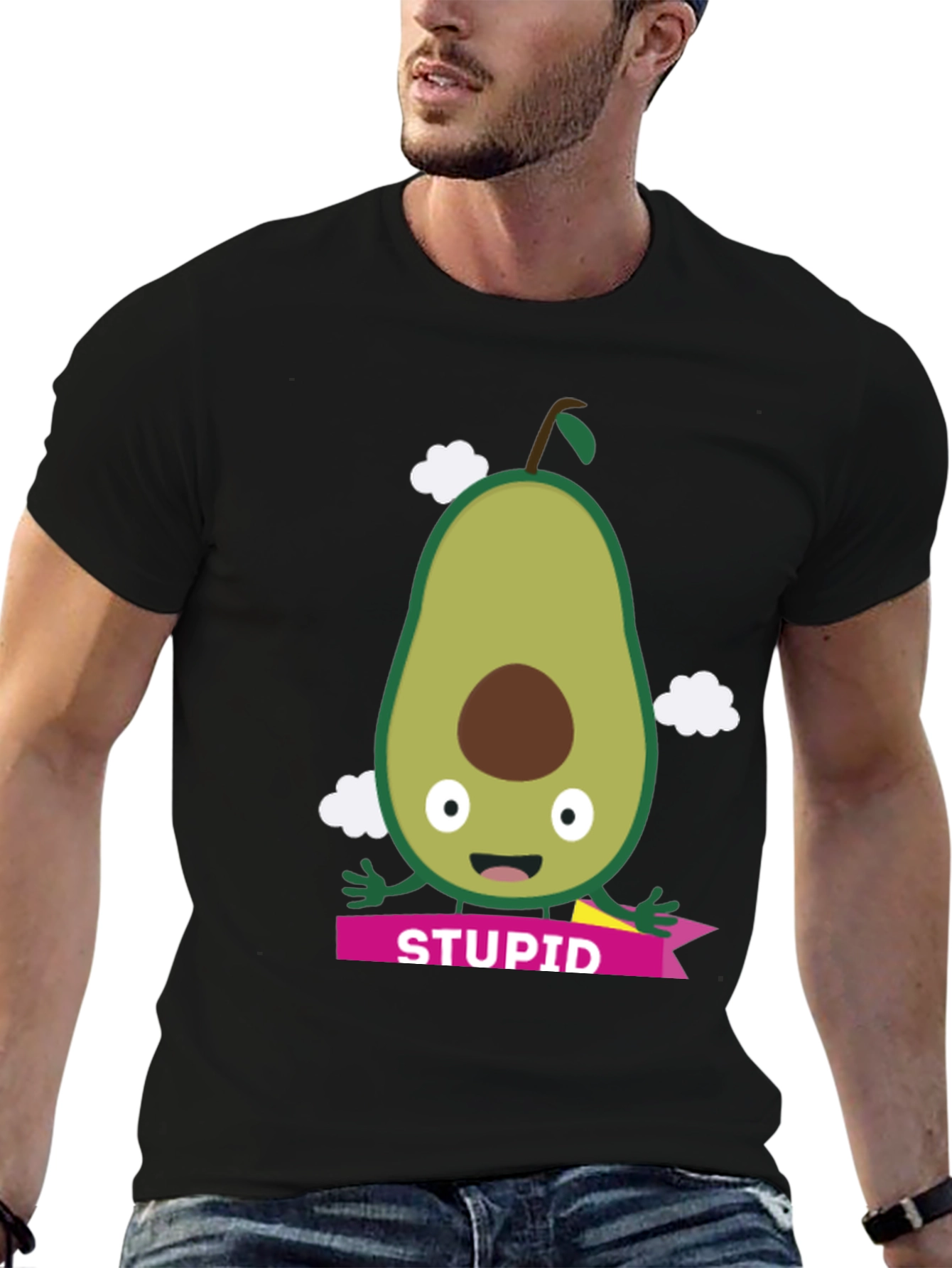 Funny Avocado Stupid T-Shirt
