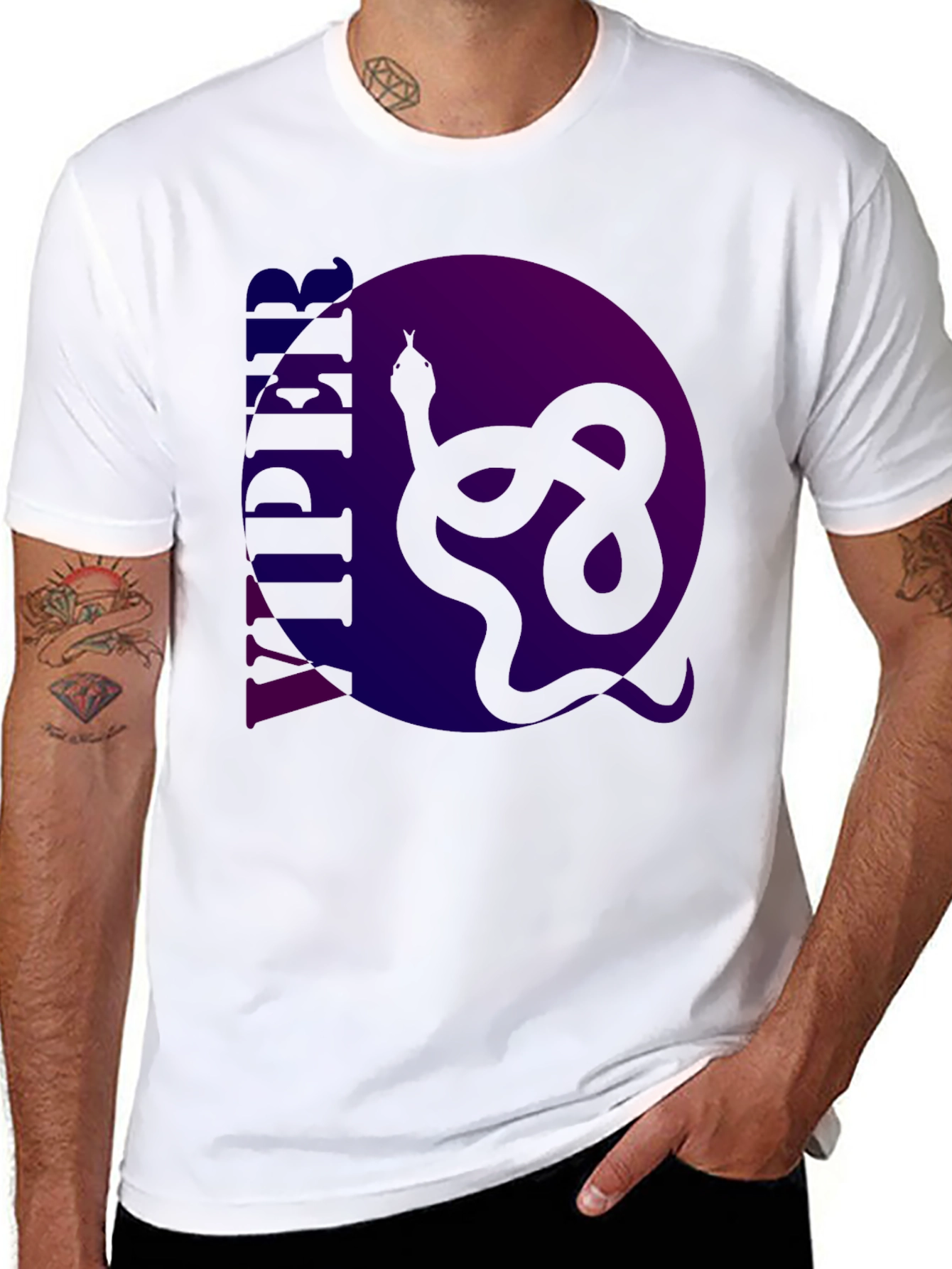 Viper Snake Graphic Tee