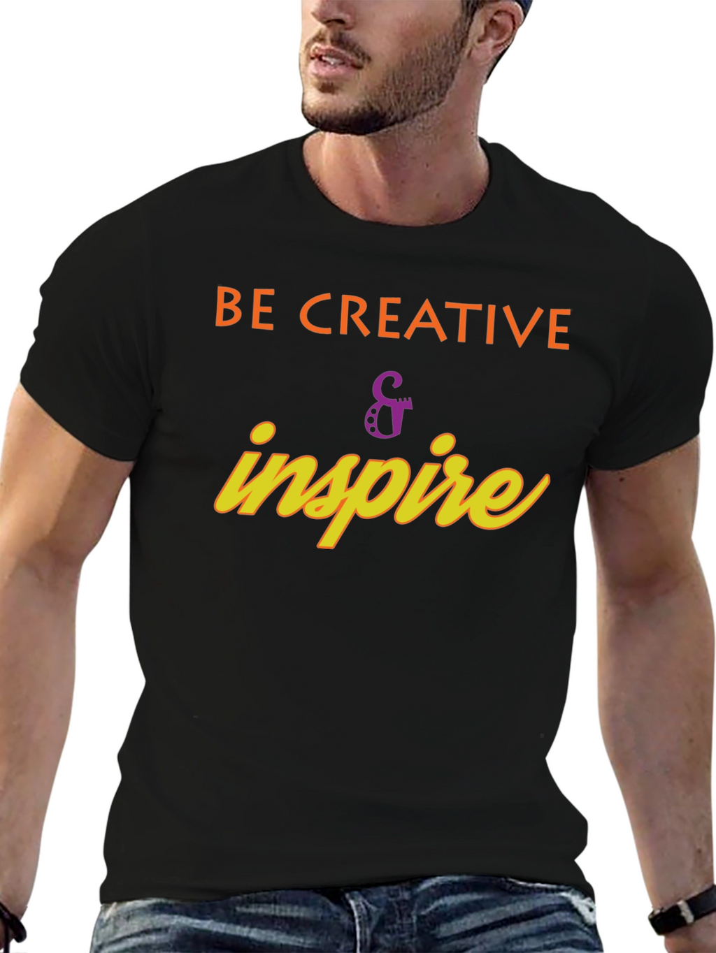 Be Creative & Inspire Graphic T-Shirt