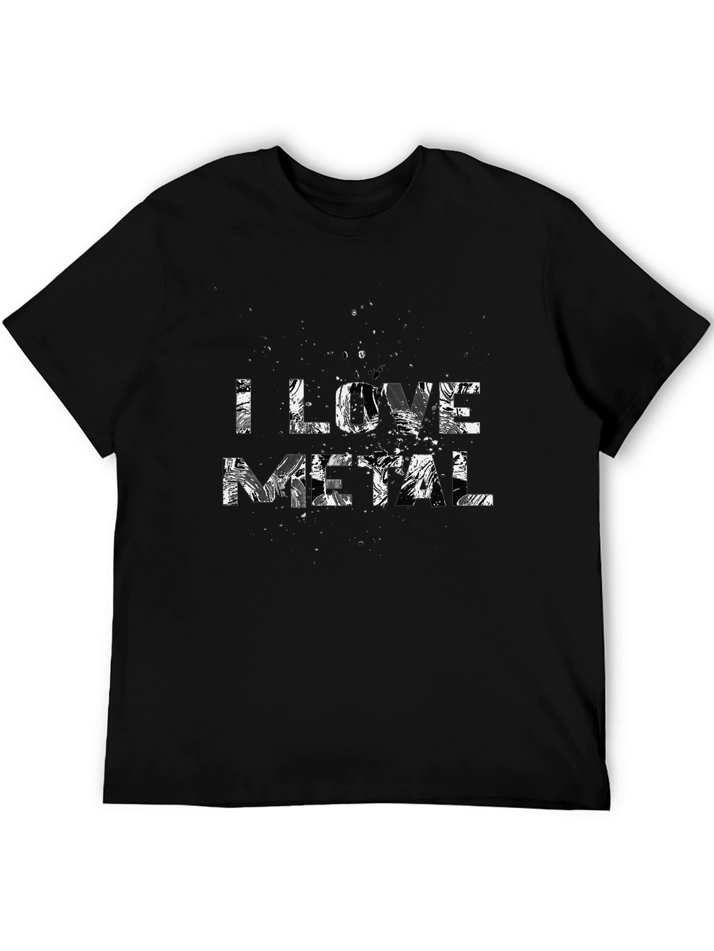I Love Metal Graphic Tee