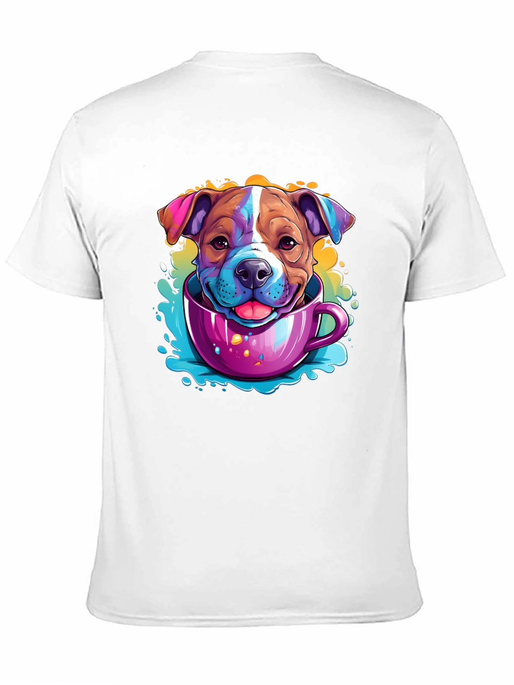 Dog in a Cup Graphic T-Shirt