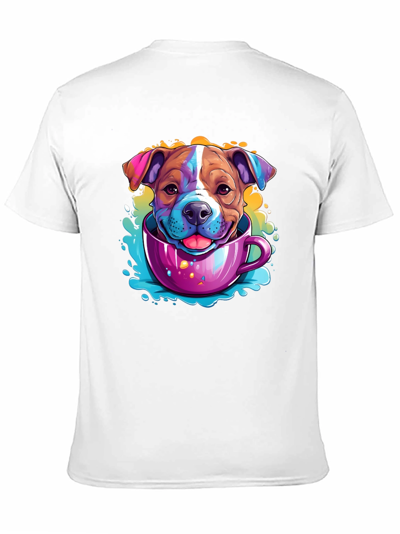 Dog in a Cup Graphic T-Shirt