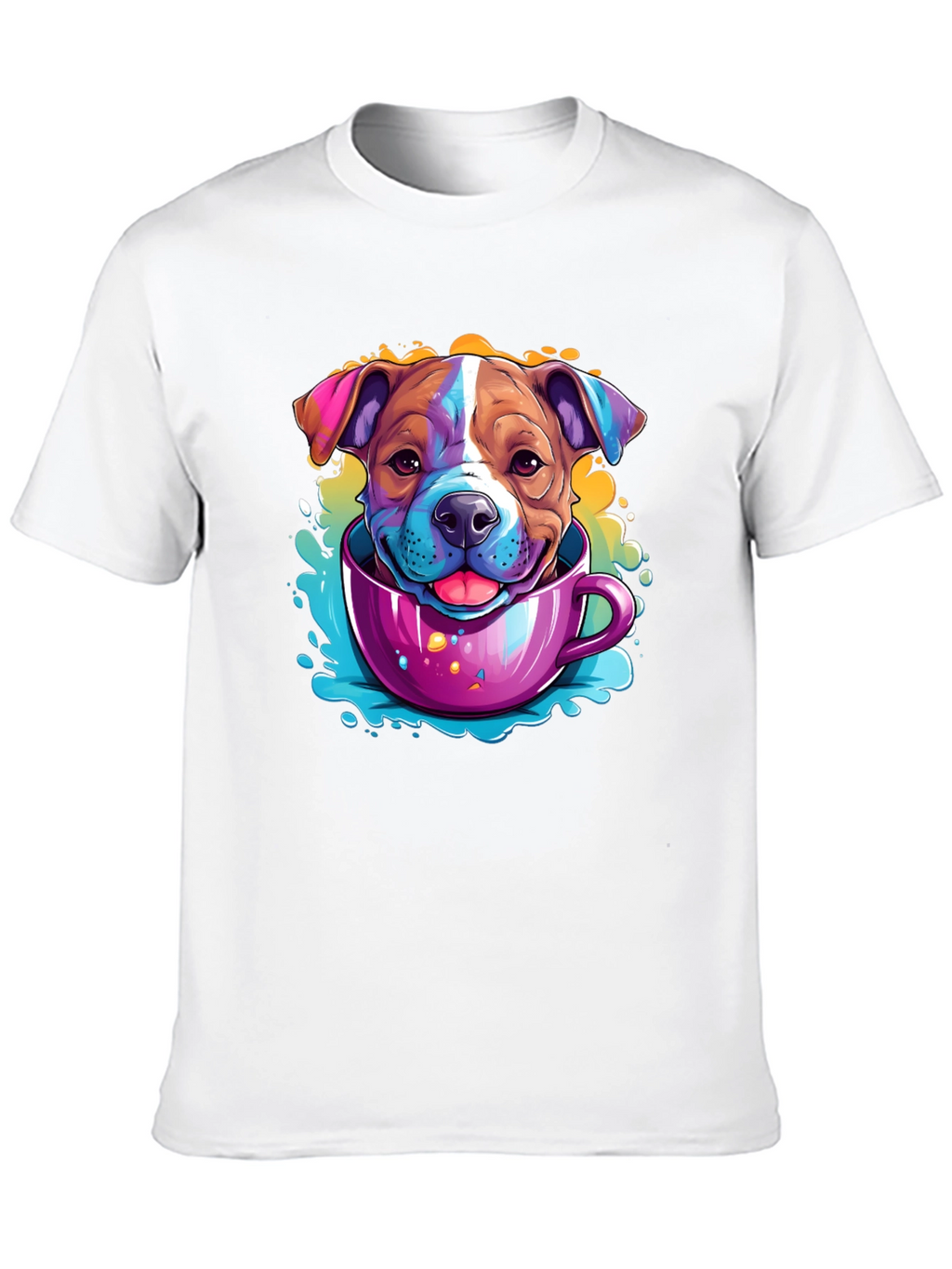Dog in a Cup Graphic T-Shirt