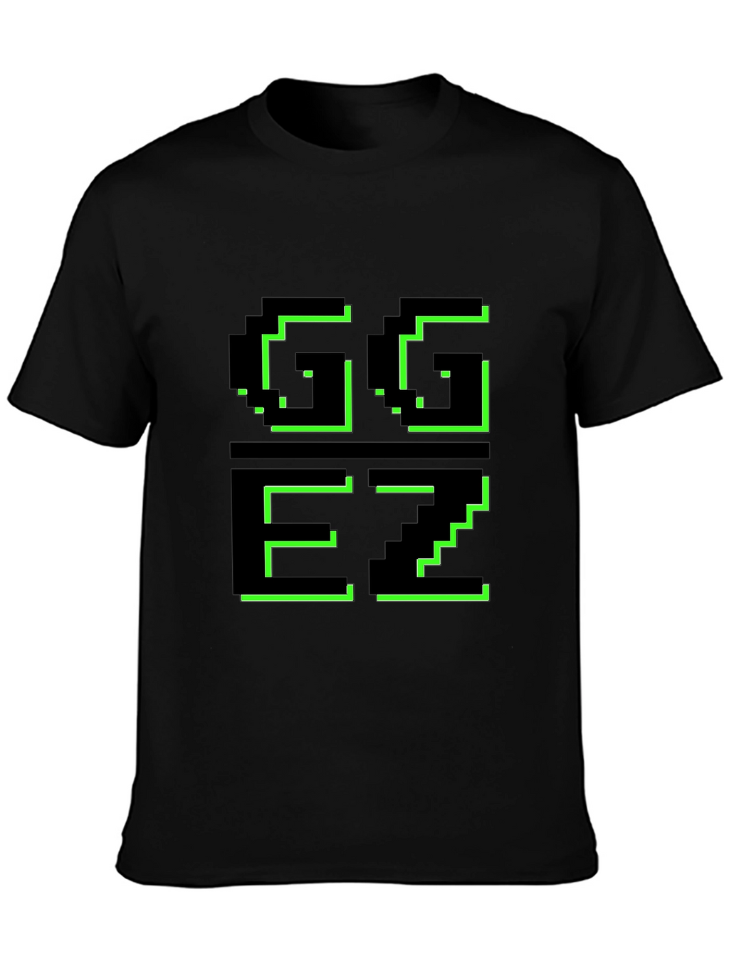 GG EZ Pixel Art T-Shirt - Gamer Style