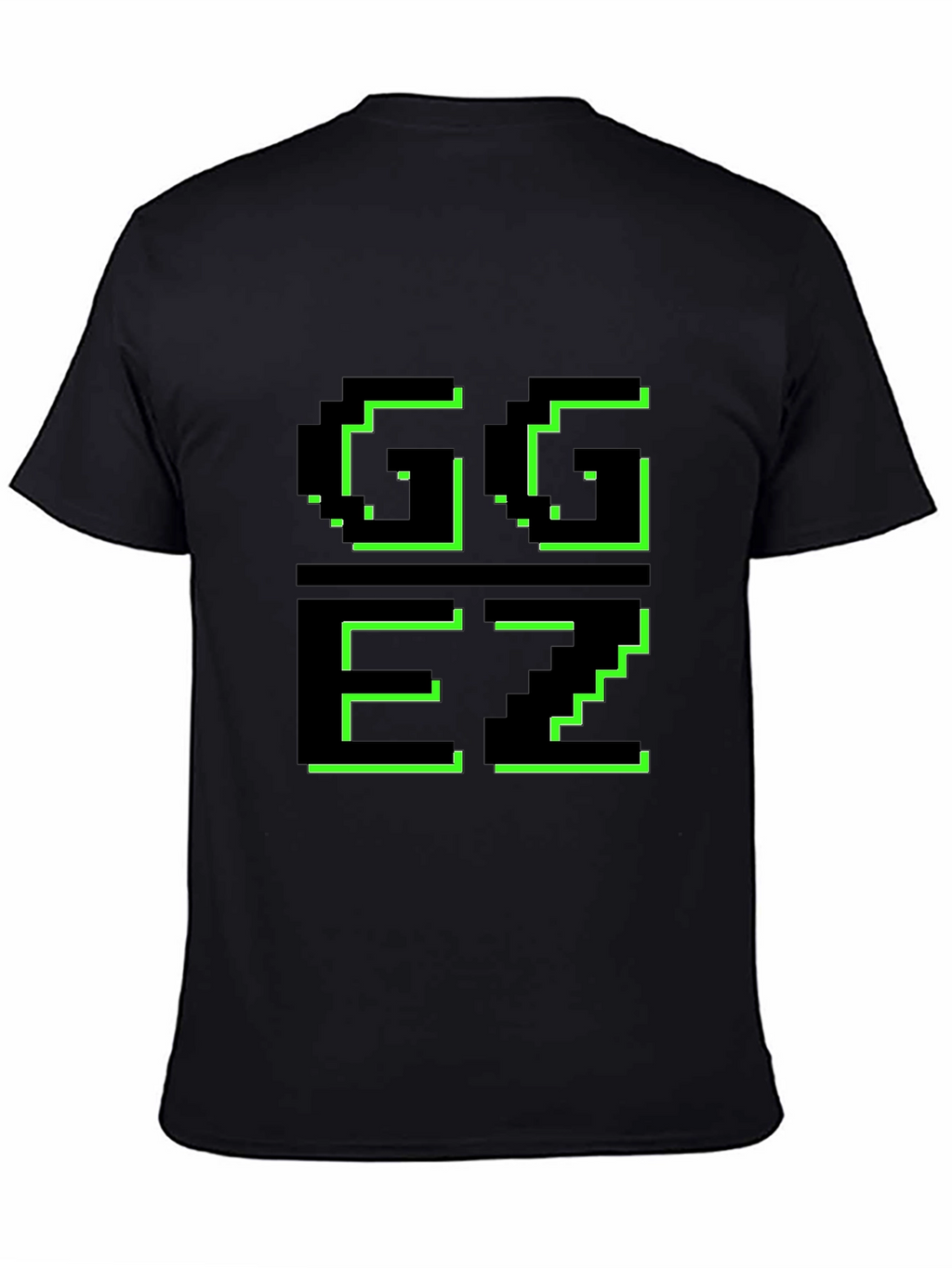 GG EZ Pixel Art T-Shirt - Gamer Style