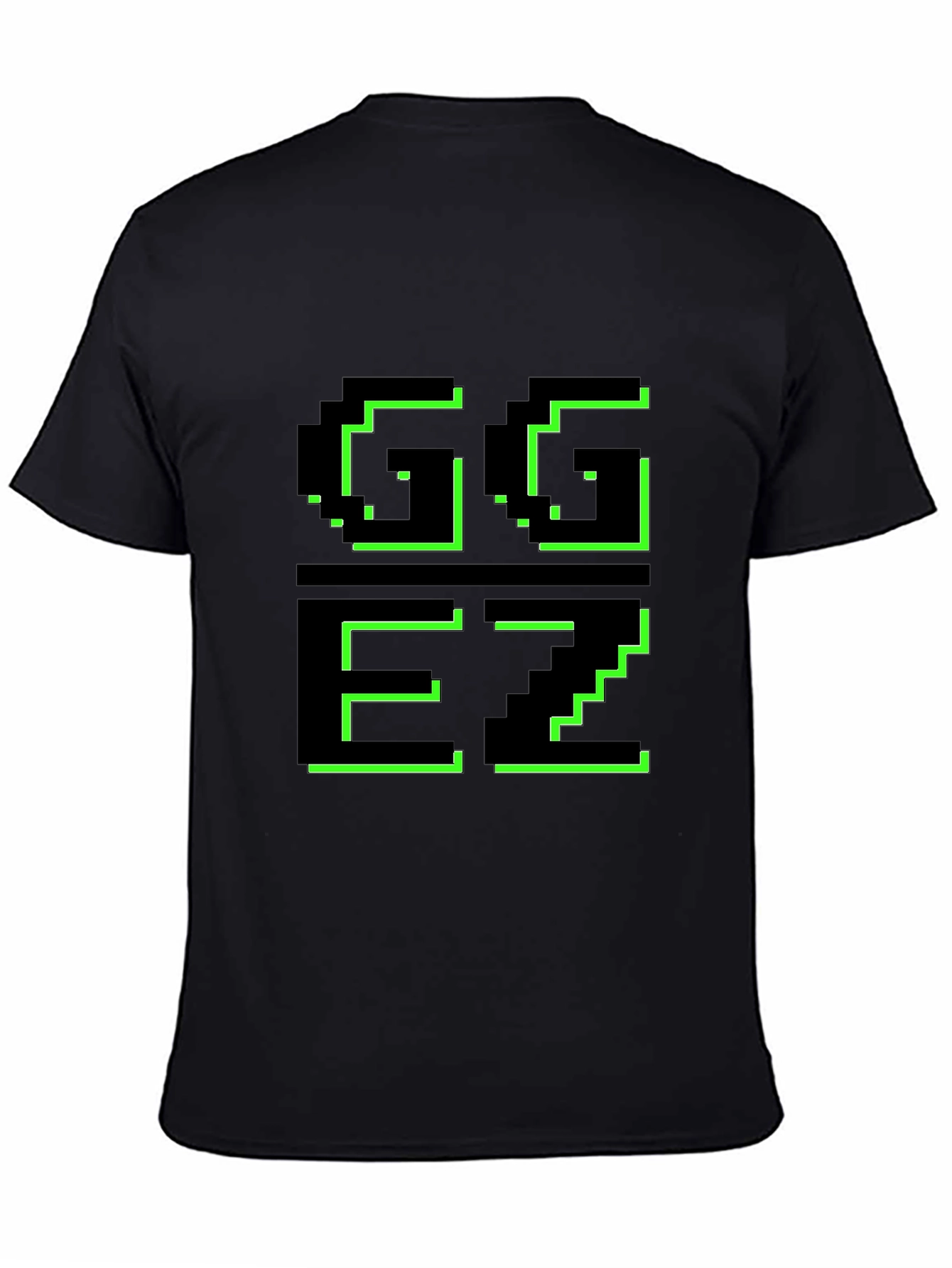 GG EZ Pixel Art T-Shirt - Gamer Style
