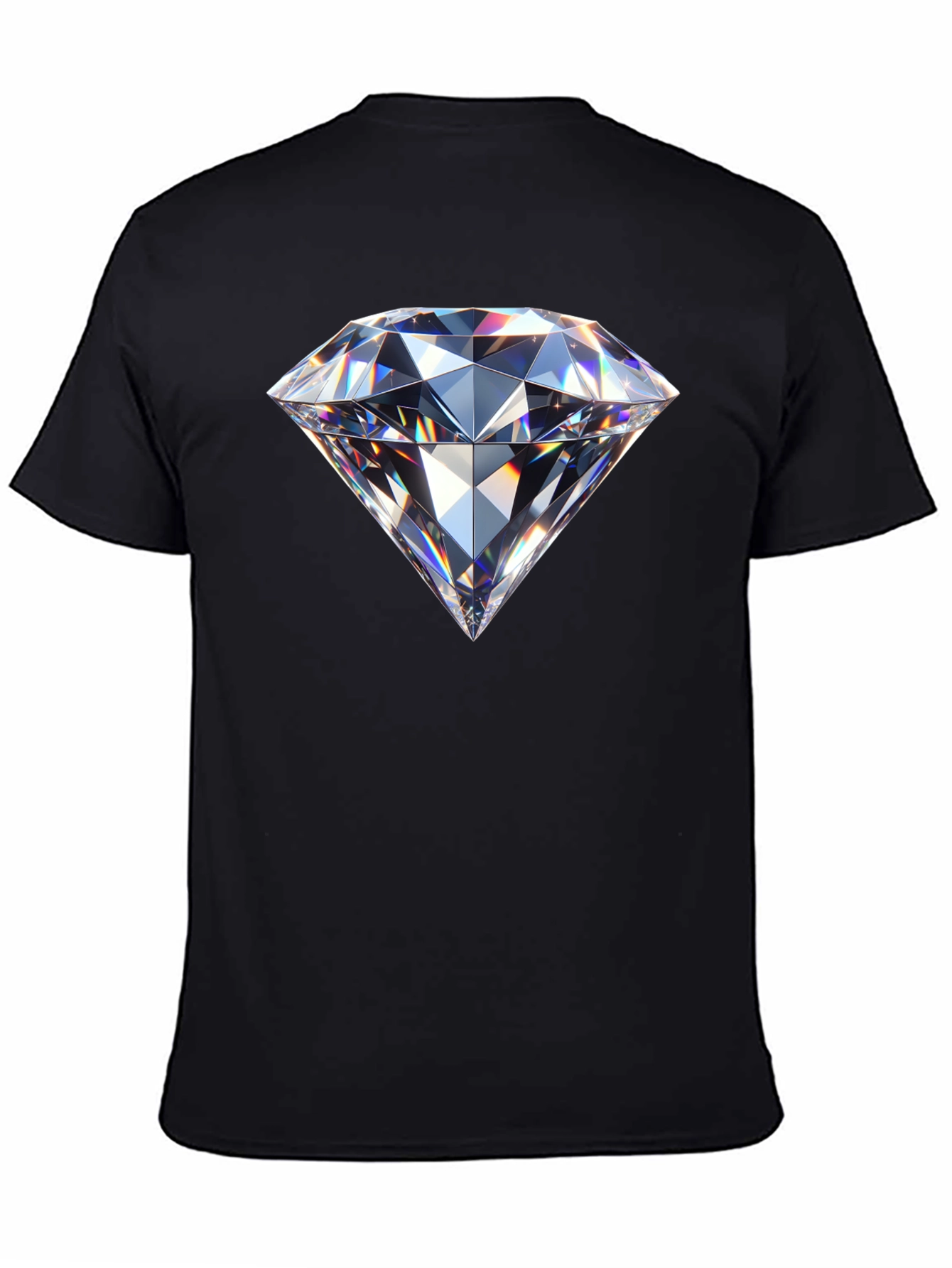Diamond Graphic Black T-Shirt