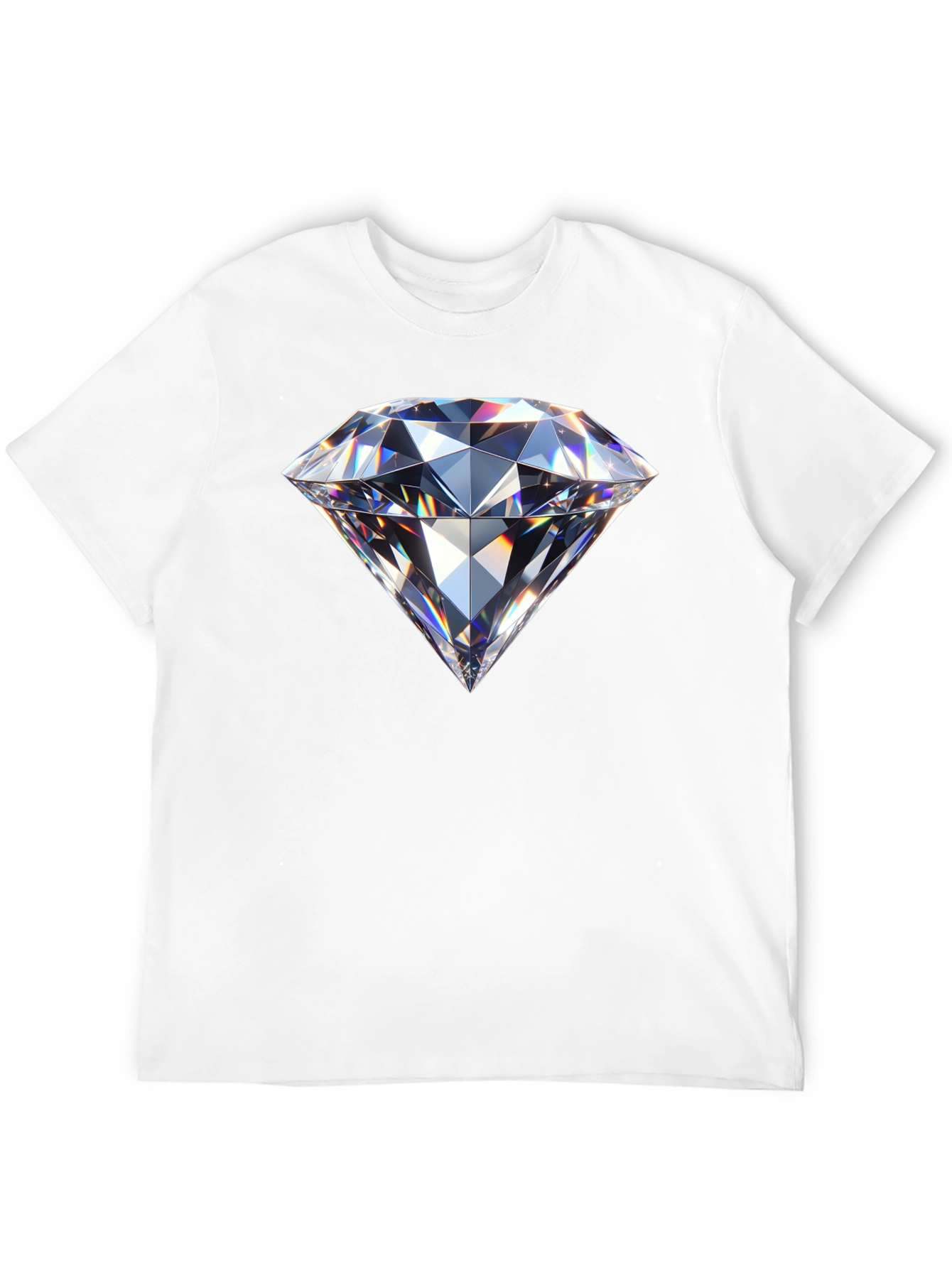 Diamond Graphic Black T-Shirt