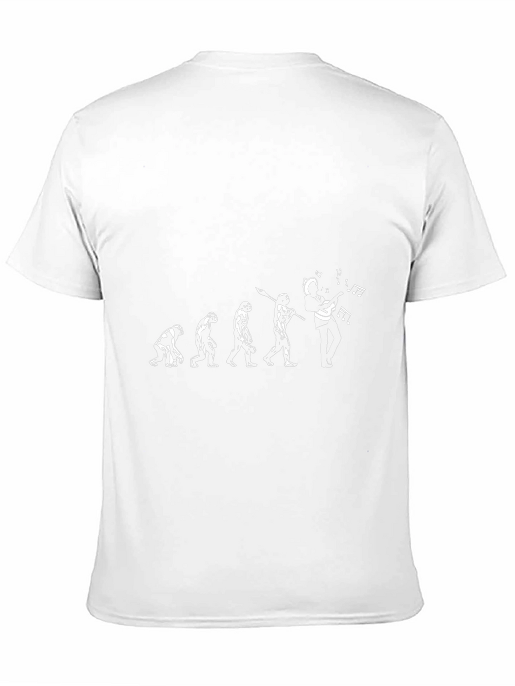 Evolution of Guitarist T-Shirt - Black Cotton Tee