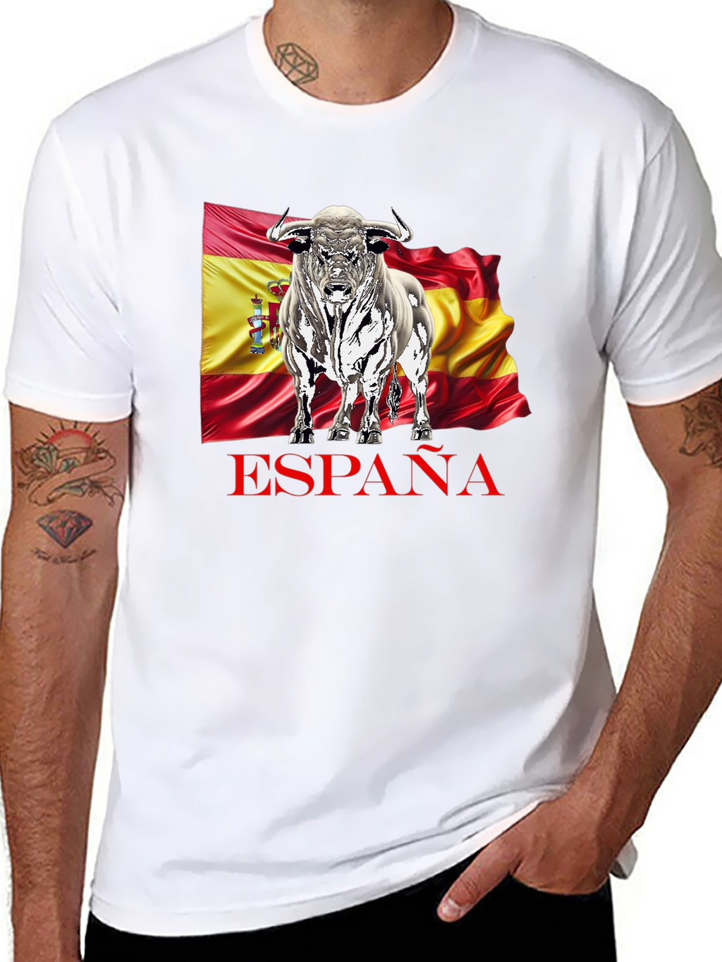 España Bull T-Shirt - Spanish Pride Tee