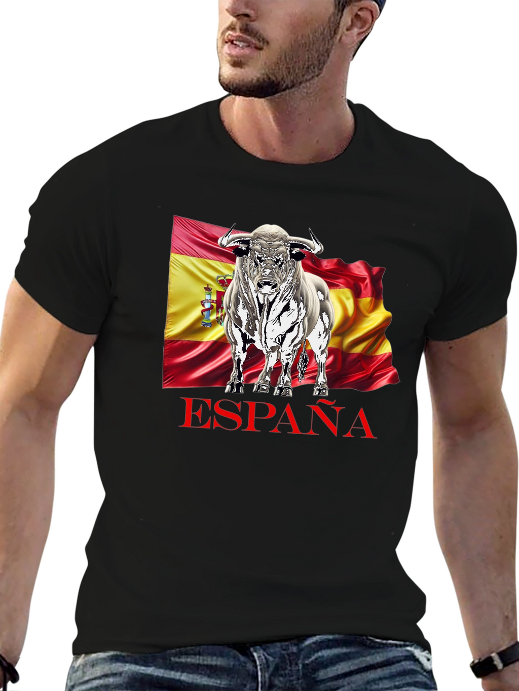 España Bull T-Shirt - Spanish Pride Tee