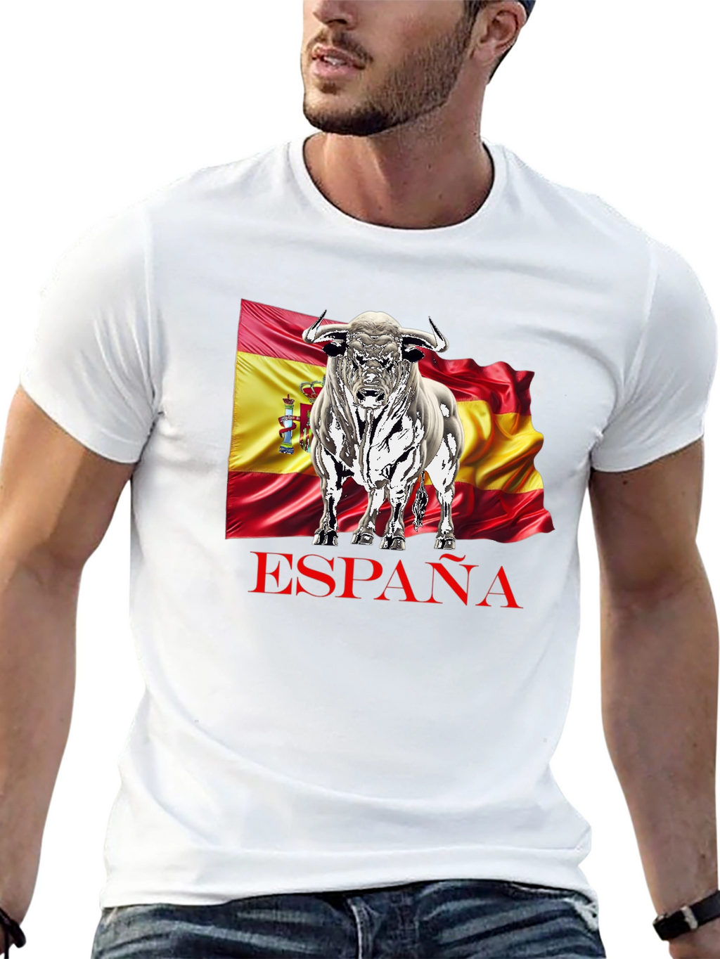 España Bull T-Shirt - Spanish Pride Tee