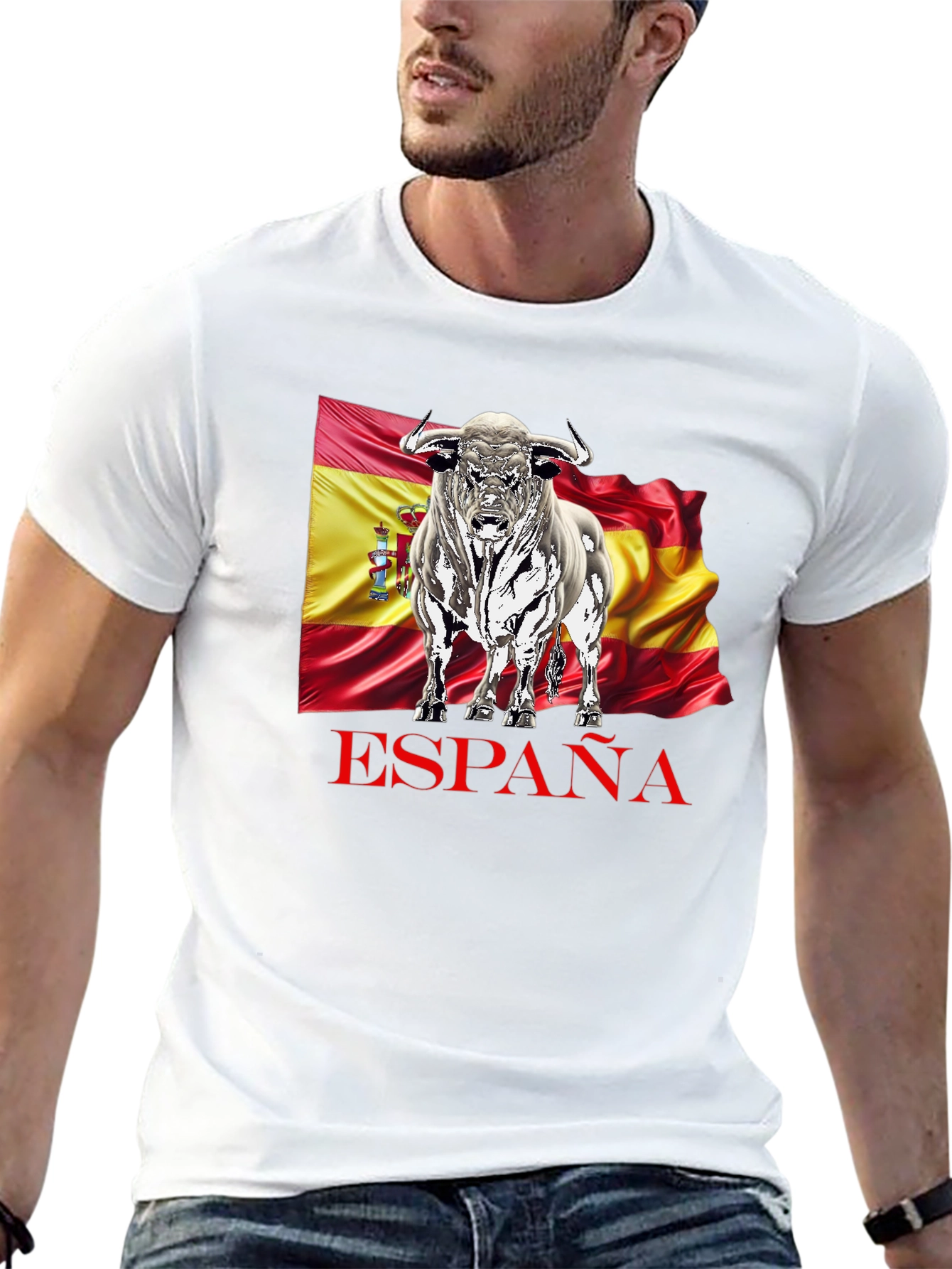 España Bull T-Shirt - Spanish Pride Tee