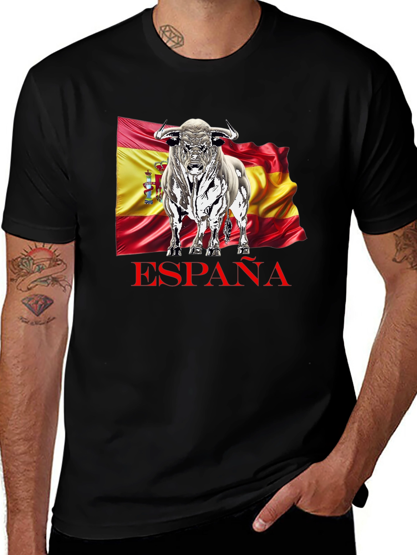 España Bull T-Shirt - Spanish Pride Tee