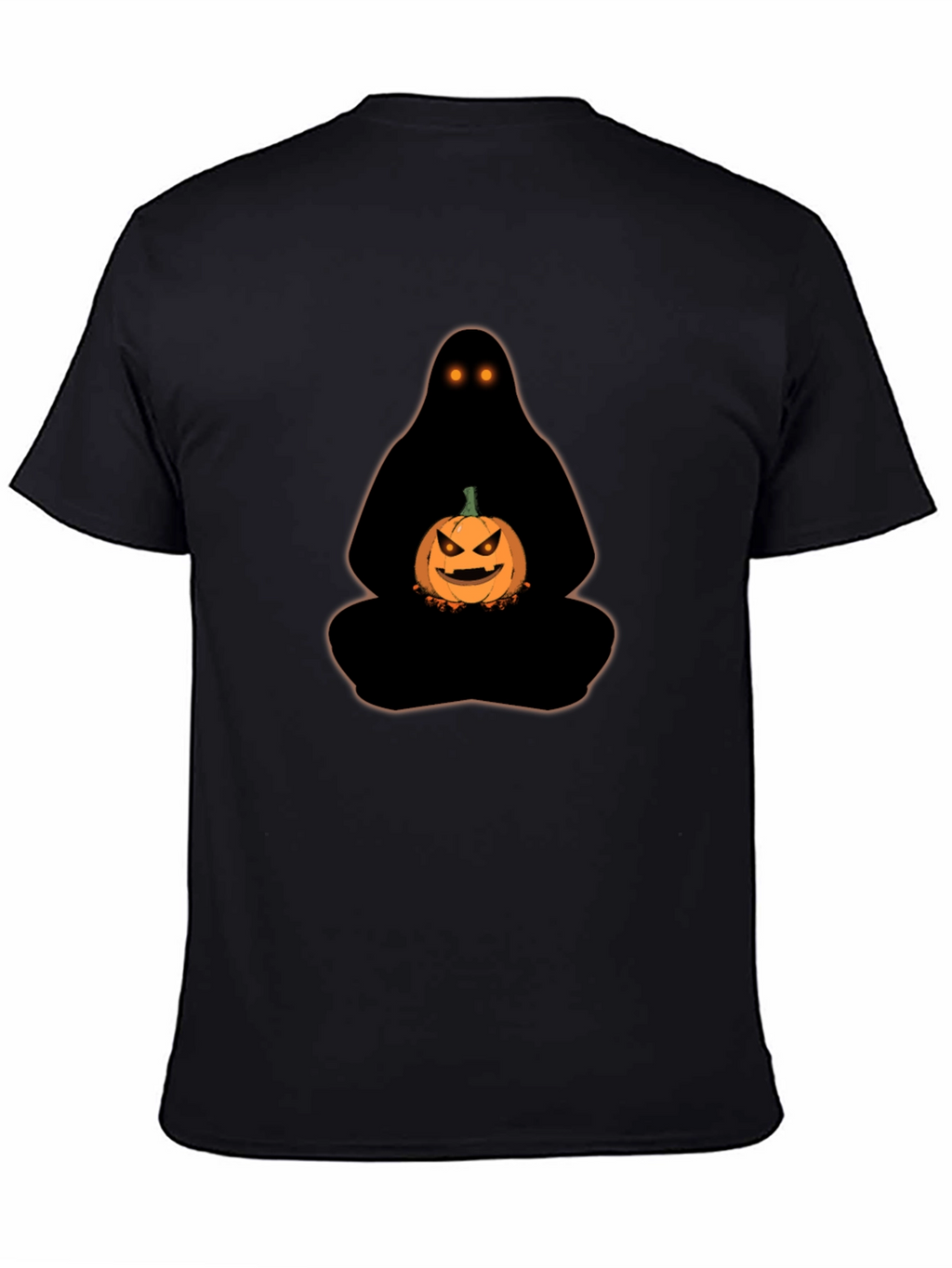 Halloween Ghost with Pumpkin T-Shirt