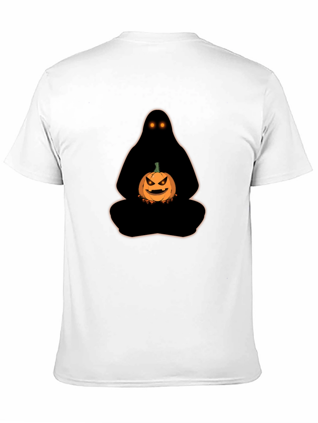 Halloween Ghost with Pumpkin T-Shirt